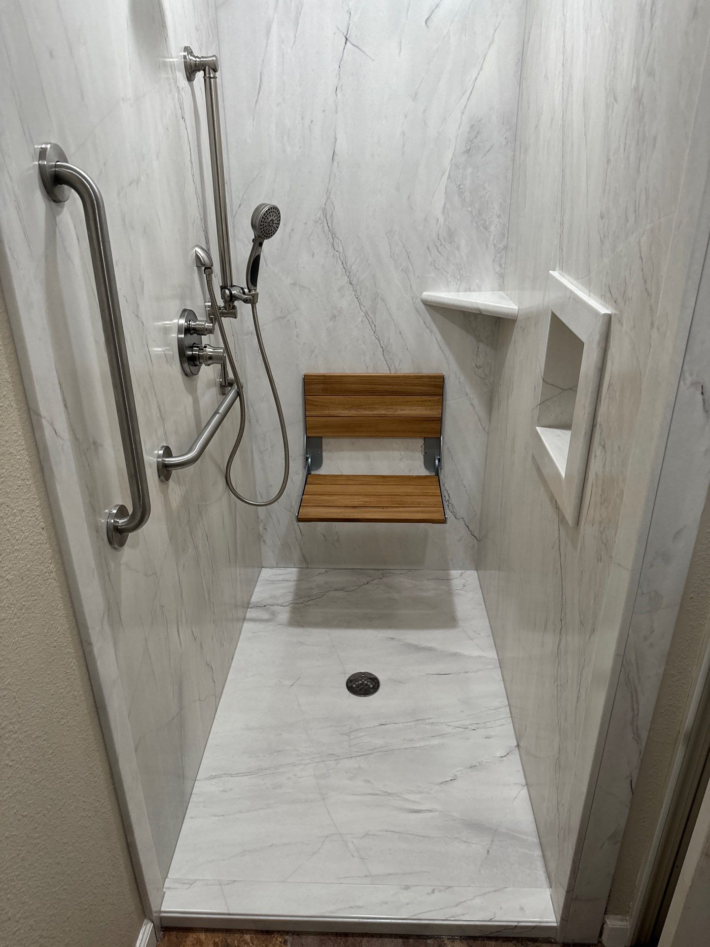 Shower remodel in Austin, 78745 by Lane Lauritsen - The Hill Country, Texas