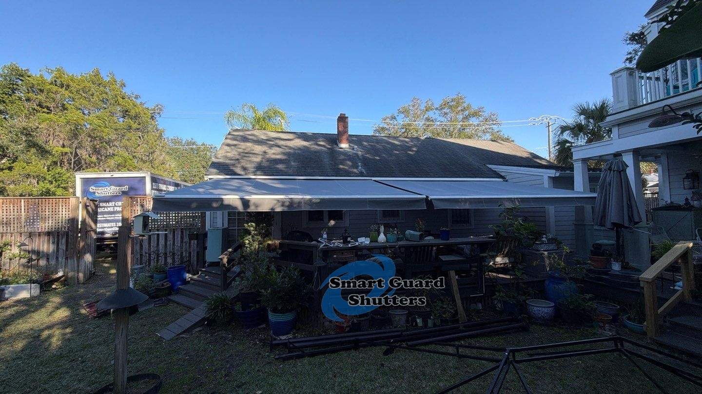 Retractable Awning by Smart Guard Shutters