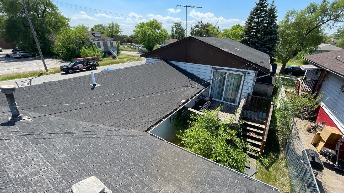 Roof replacement by hail and wind damage  by Just Brilliant Restoration JBR
