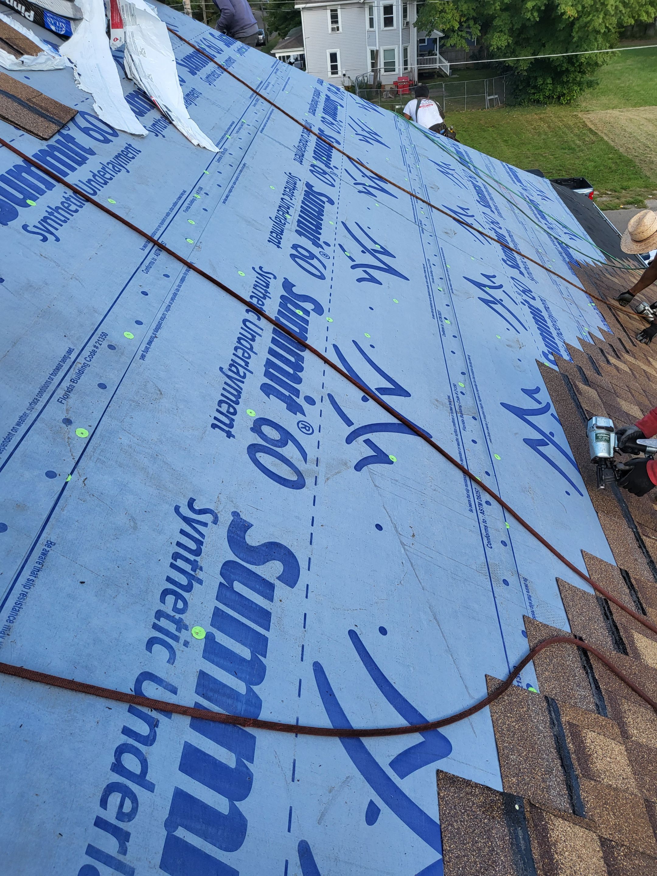 ATLAS PINNACLE COLOR: MORNING HARVEST DRIP EDGE: MUSKET BROWN by Eagle Eye Roofing