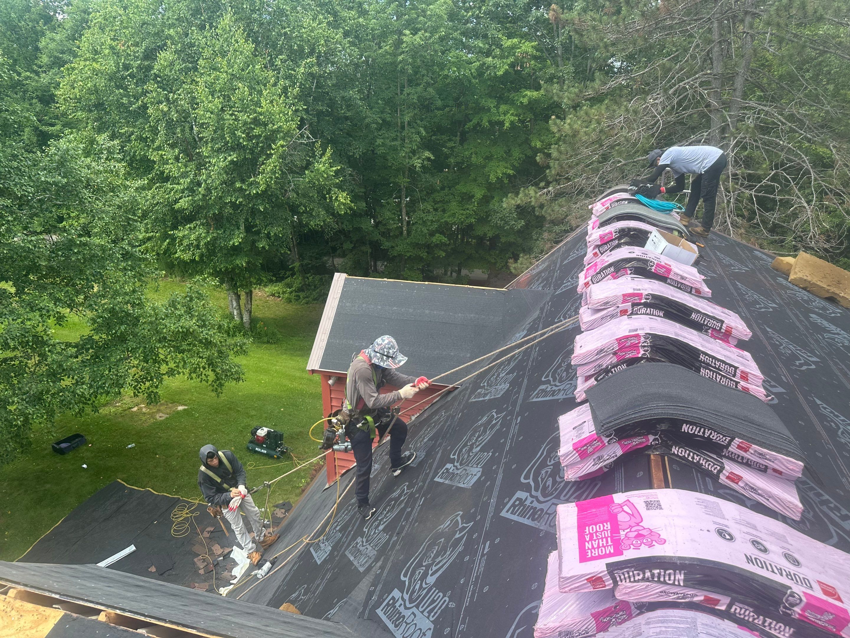 Deerfield, NH – Owens Corning Roof Replacement Showcase by Tall pine roofing