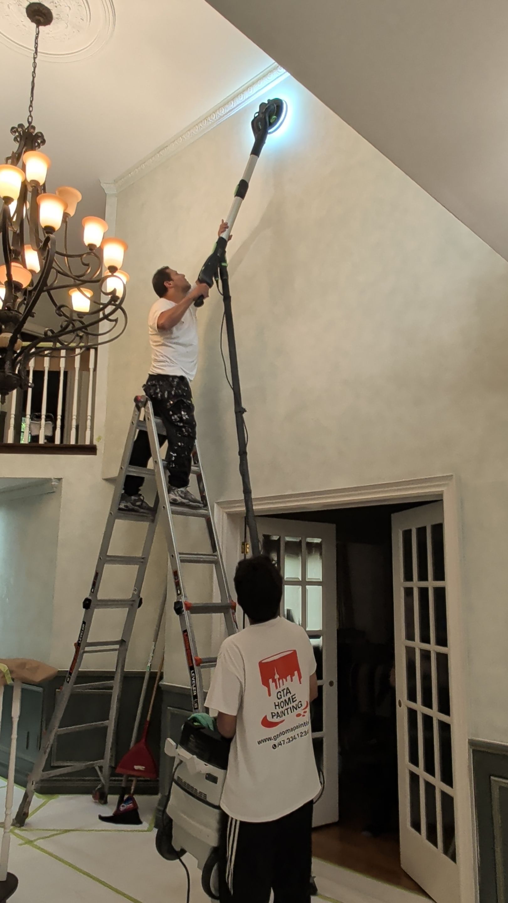 Full Interior Home Painting and Kitchen Cabinet Refinishing in Vaughan