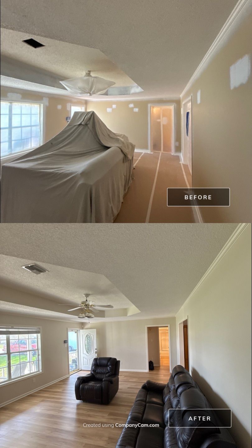 Whole House Repaint by Seamless Drywall & Painting, LLC.