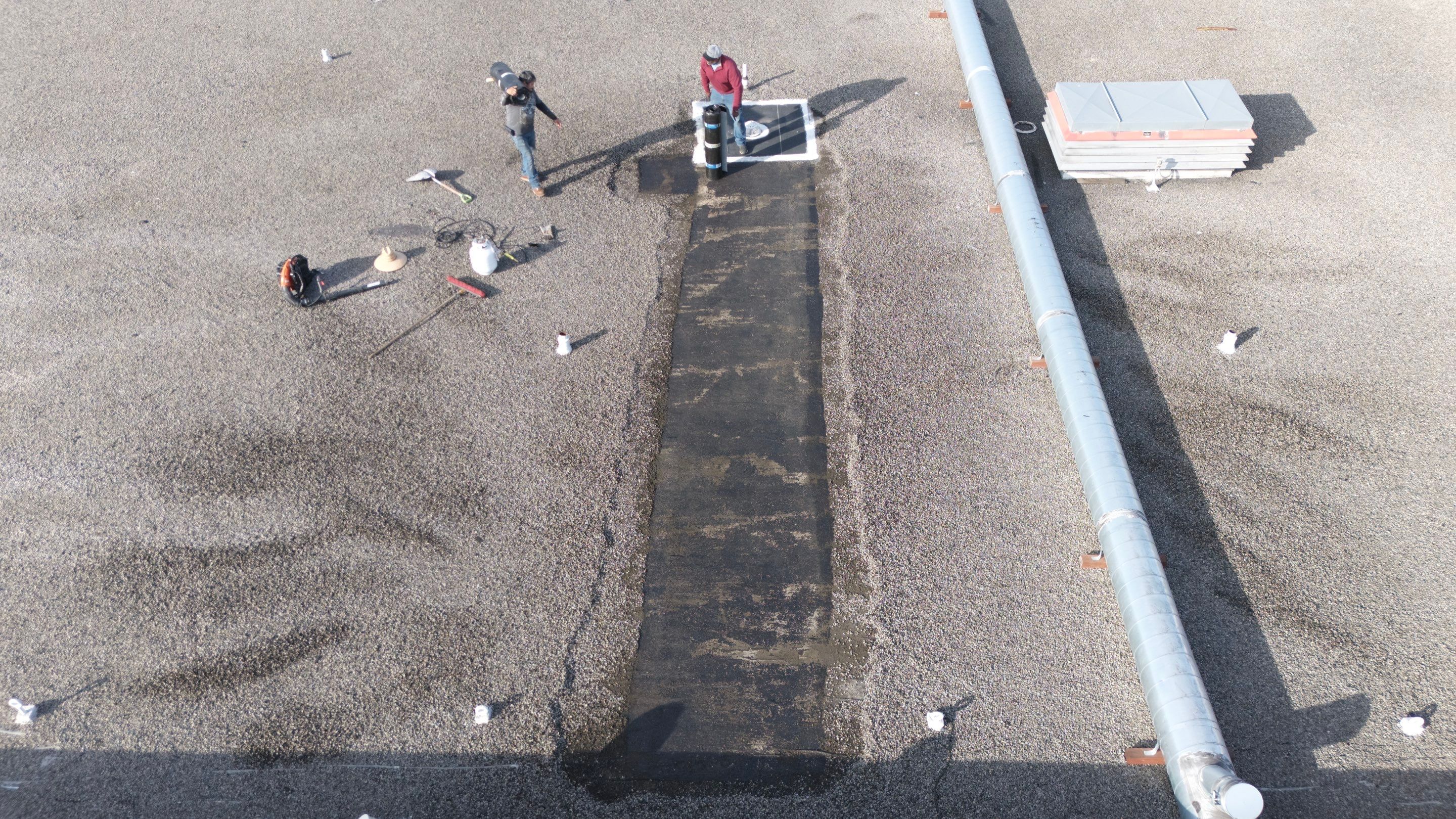Project in Anaheim by Shark Commercial Roofing Systems
