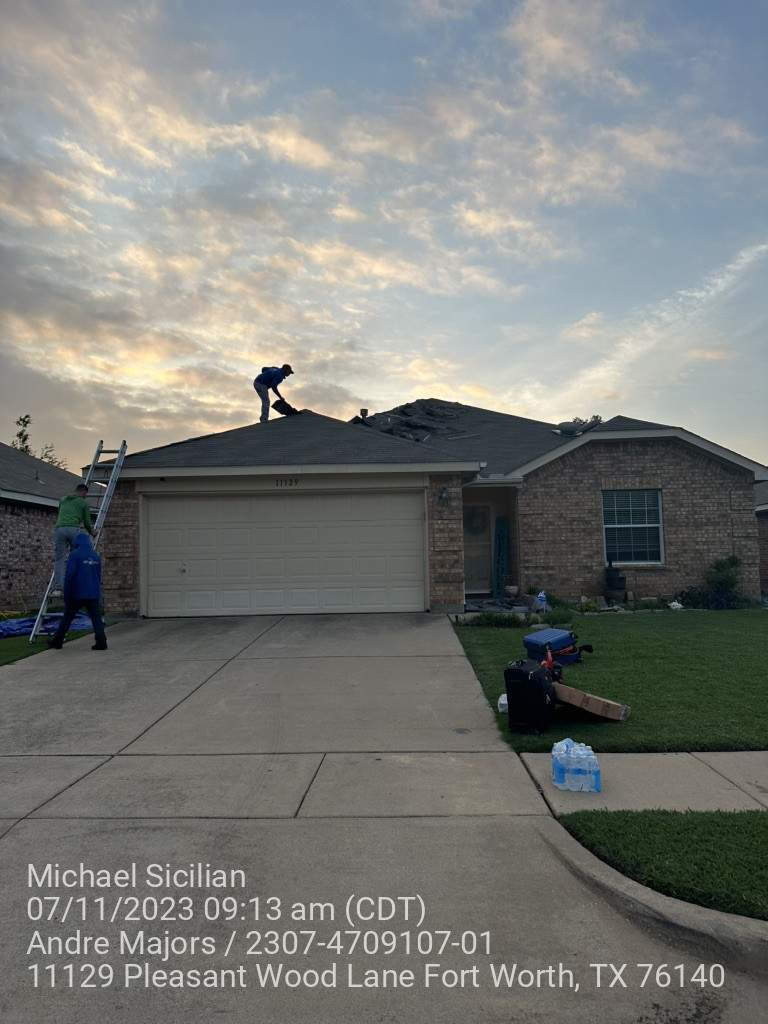 Project in Fort Worth by Zeus Exteriors