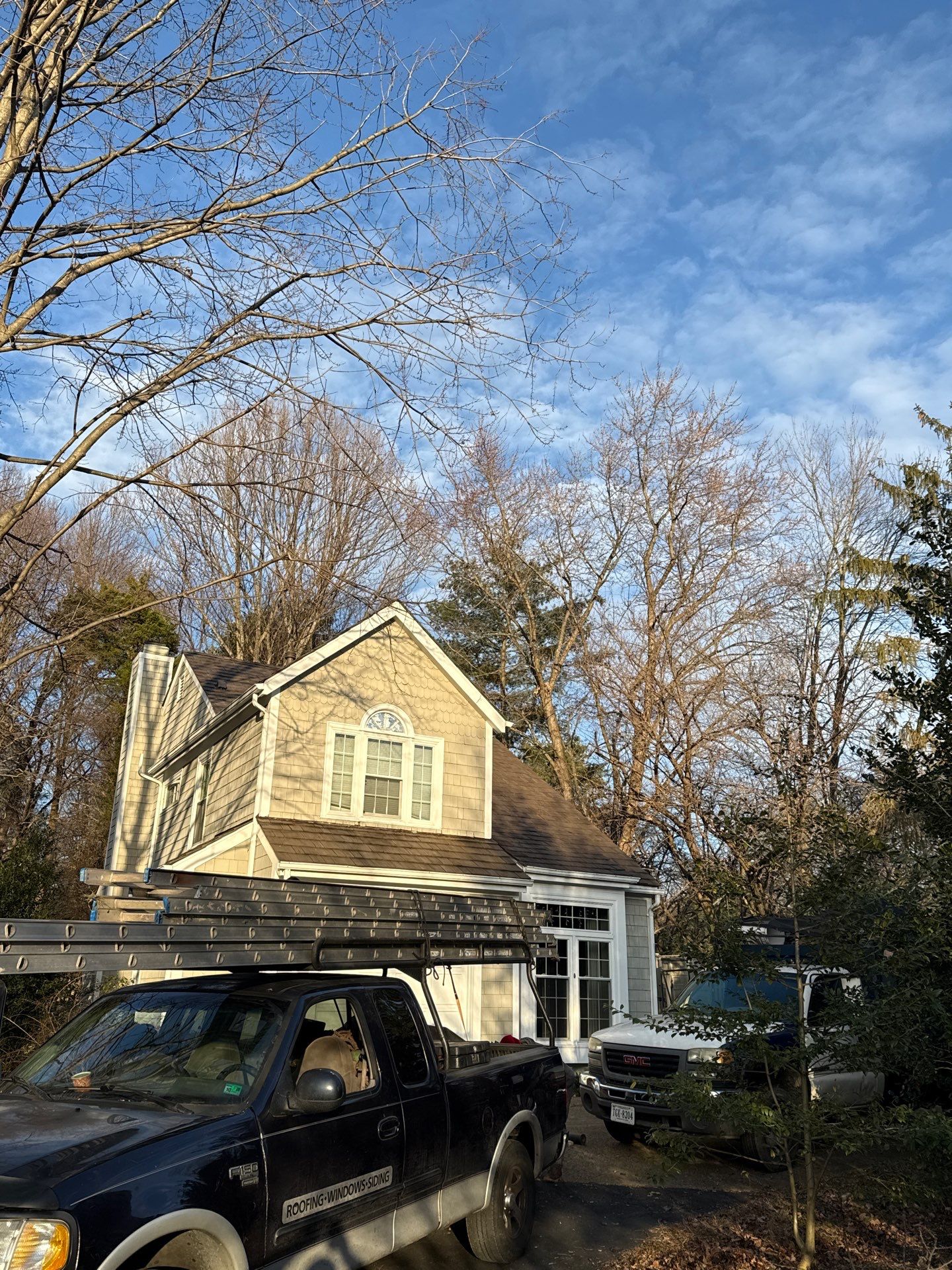 Reston :  Residential Roof Replacement with Brava Synthetic Cedar Shake Class C Natural  by RM Banning, Inc.