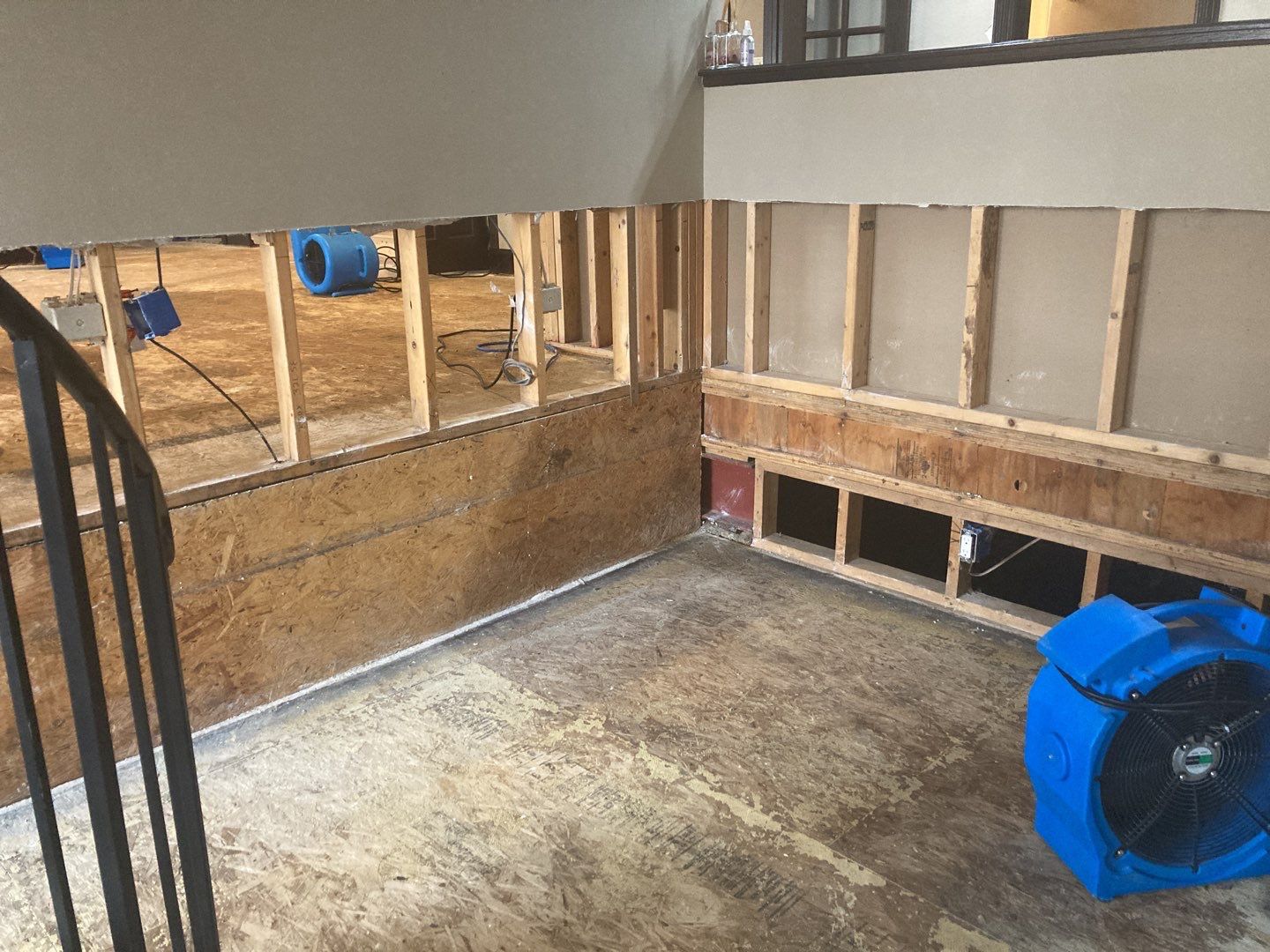 Water Damage Throughout Main Floor, Basement, and Crawl Space by Accountable Home Services