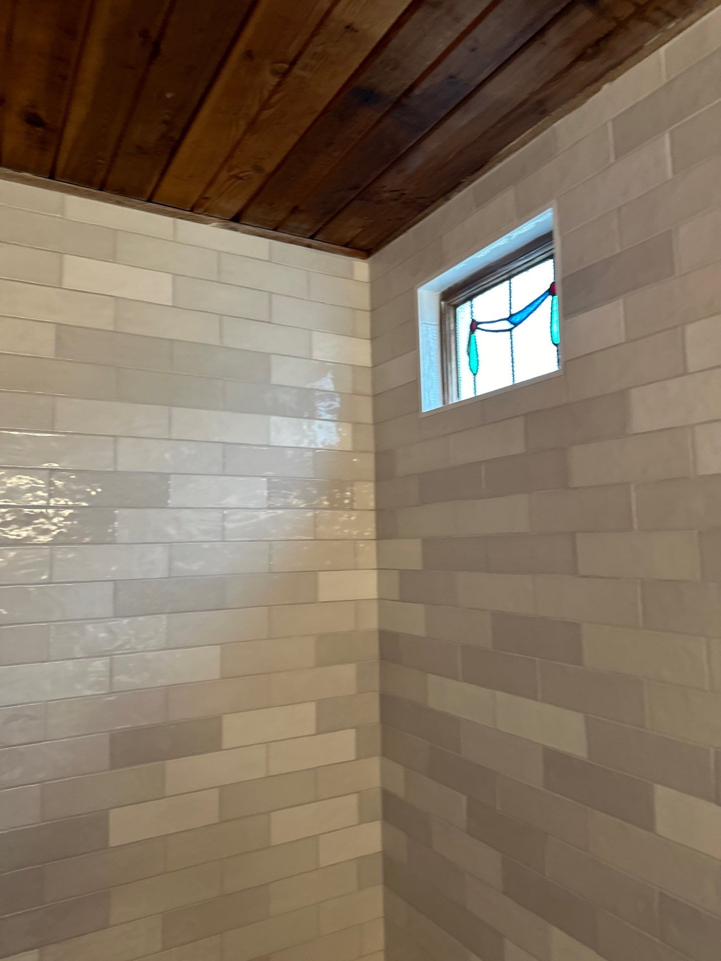 Shower Restoration In Atlanta (pan leaked) by Baxter Professional LLC