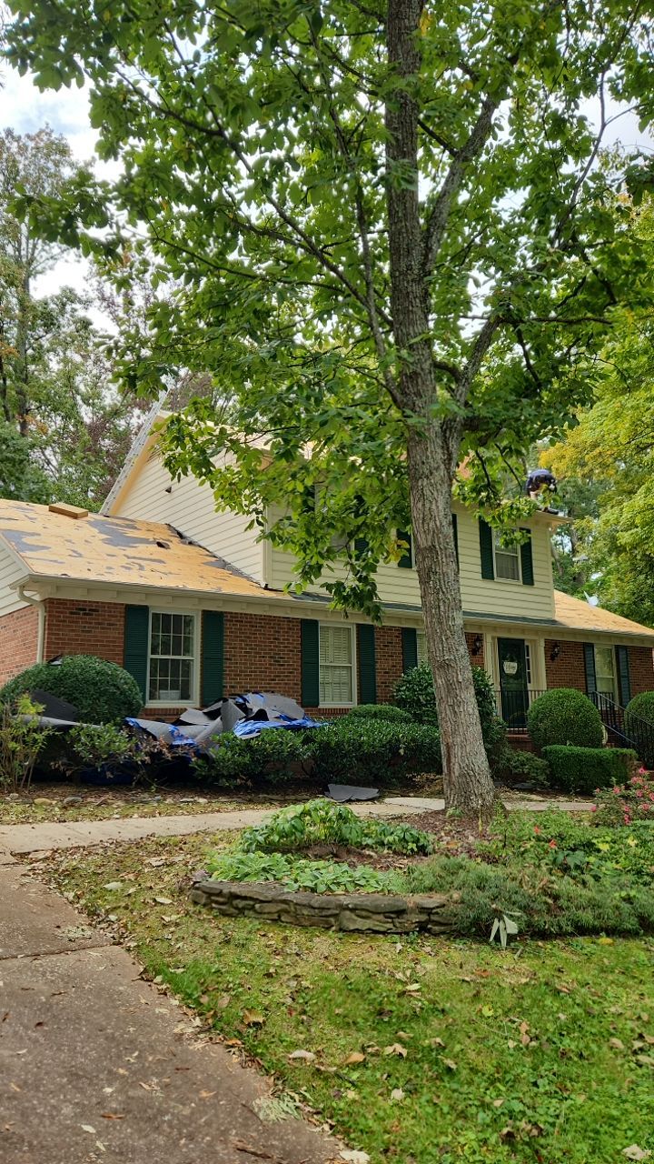 New Roof with Solar Panels by Just In Time Roofing and Restoration