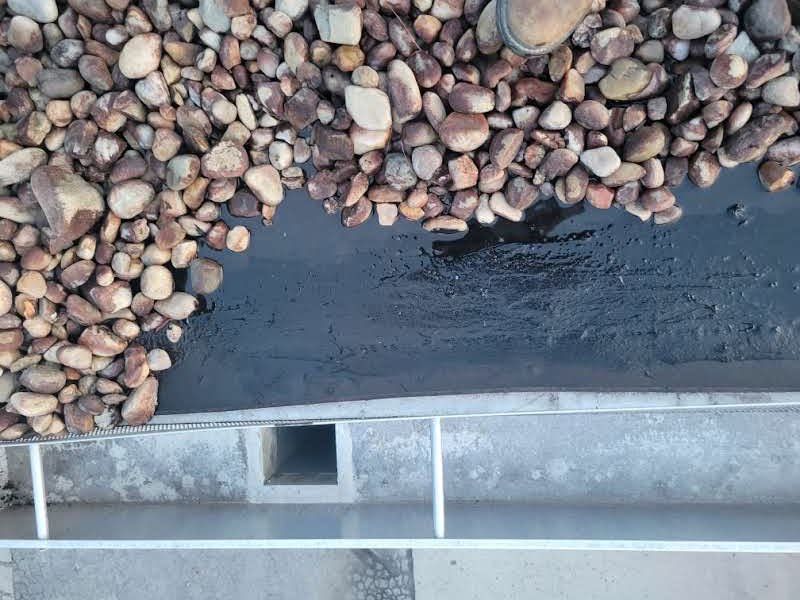 Commercial Roofing Repair using Custom Patch & Hand Weld by Carolina Trophy Roofs