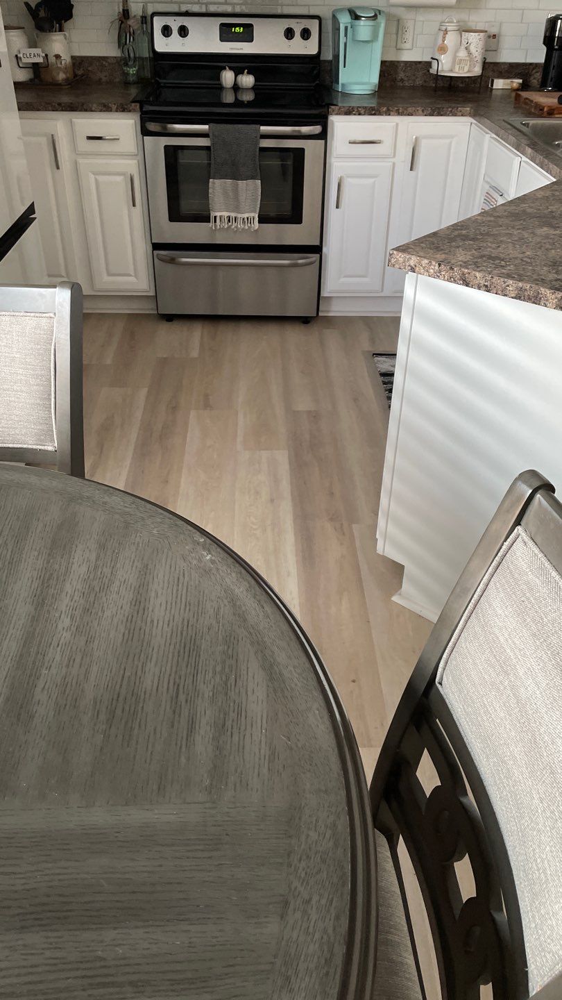 LVP Installation Throughout Home by Footprints Floors of Coastal Carolina