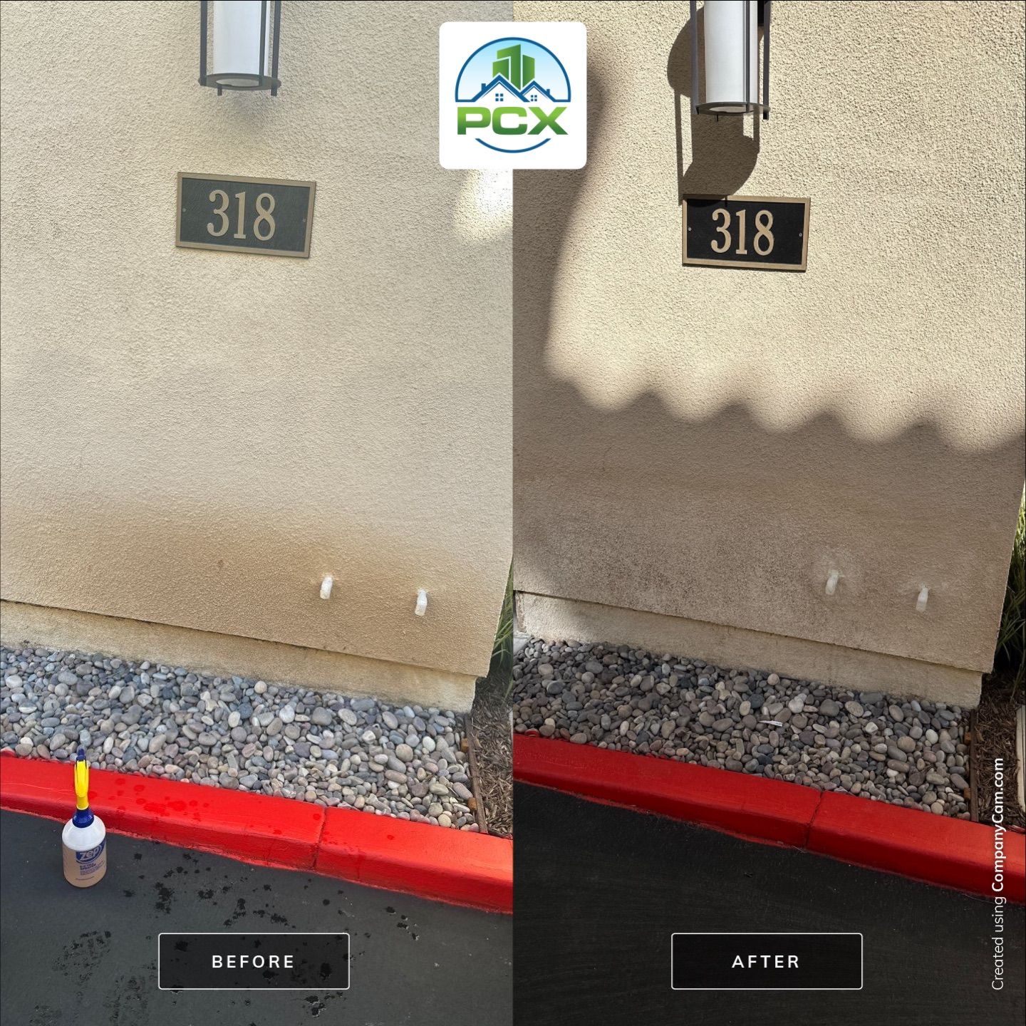 Costa Mesa House Washing - soft wash and chemical removal by Property Cleaning Experts