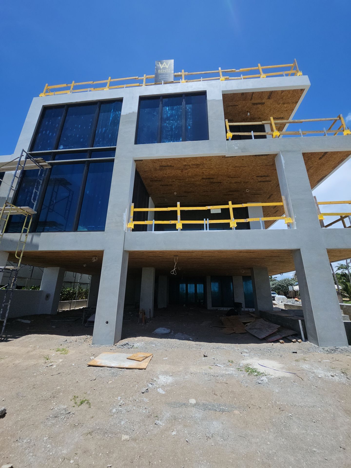 Oceanfront New Home Painting by John “The Greek” Painting