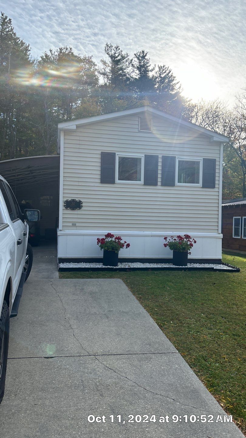 Double Hung Window Installation in Hinsdale, MA  by Yankee Home Improvement