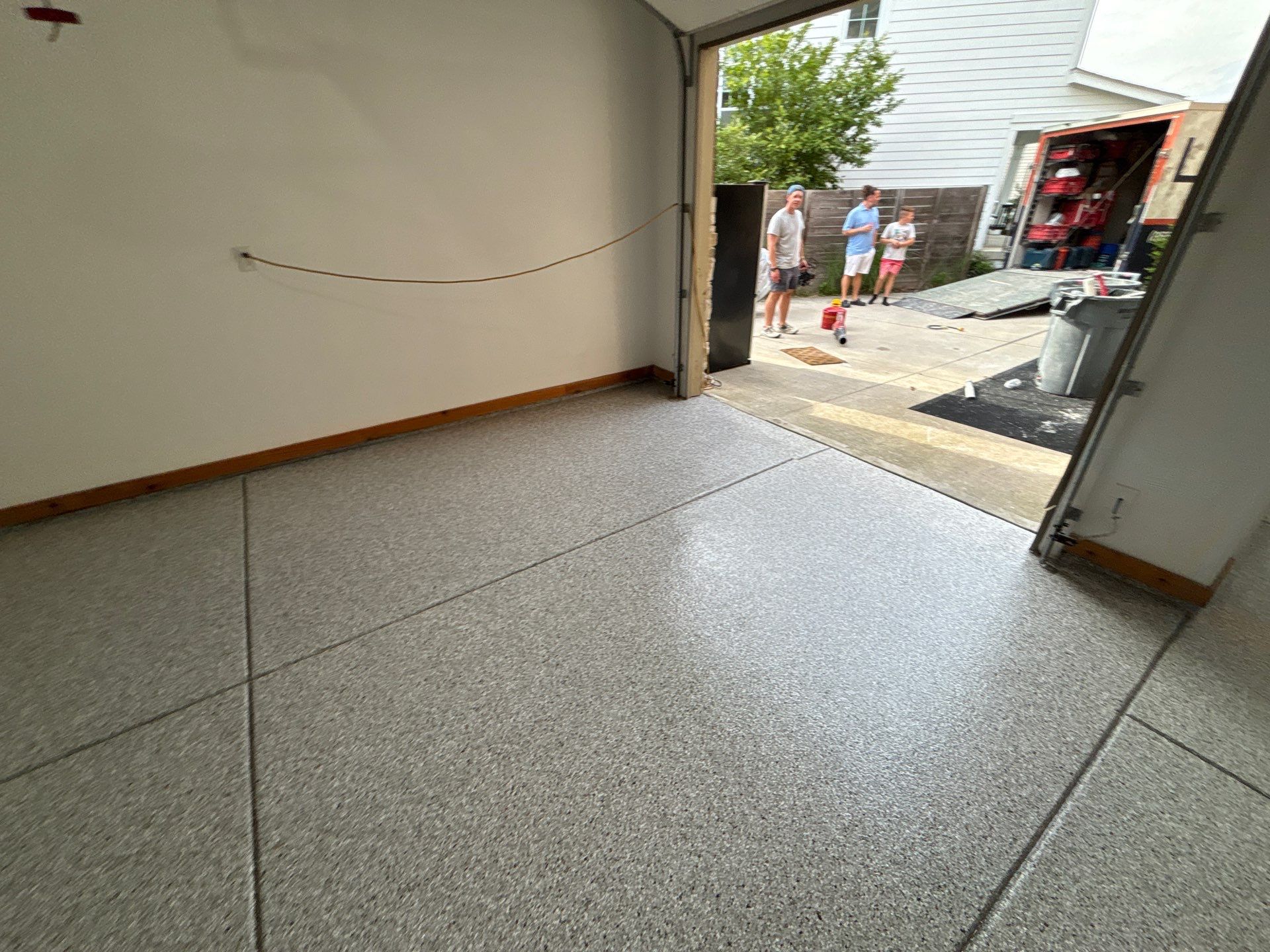 Coyote Garage Floor Coating by Level 10 Coatings