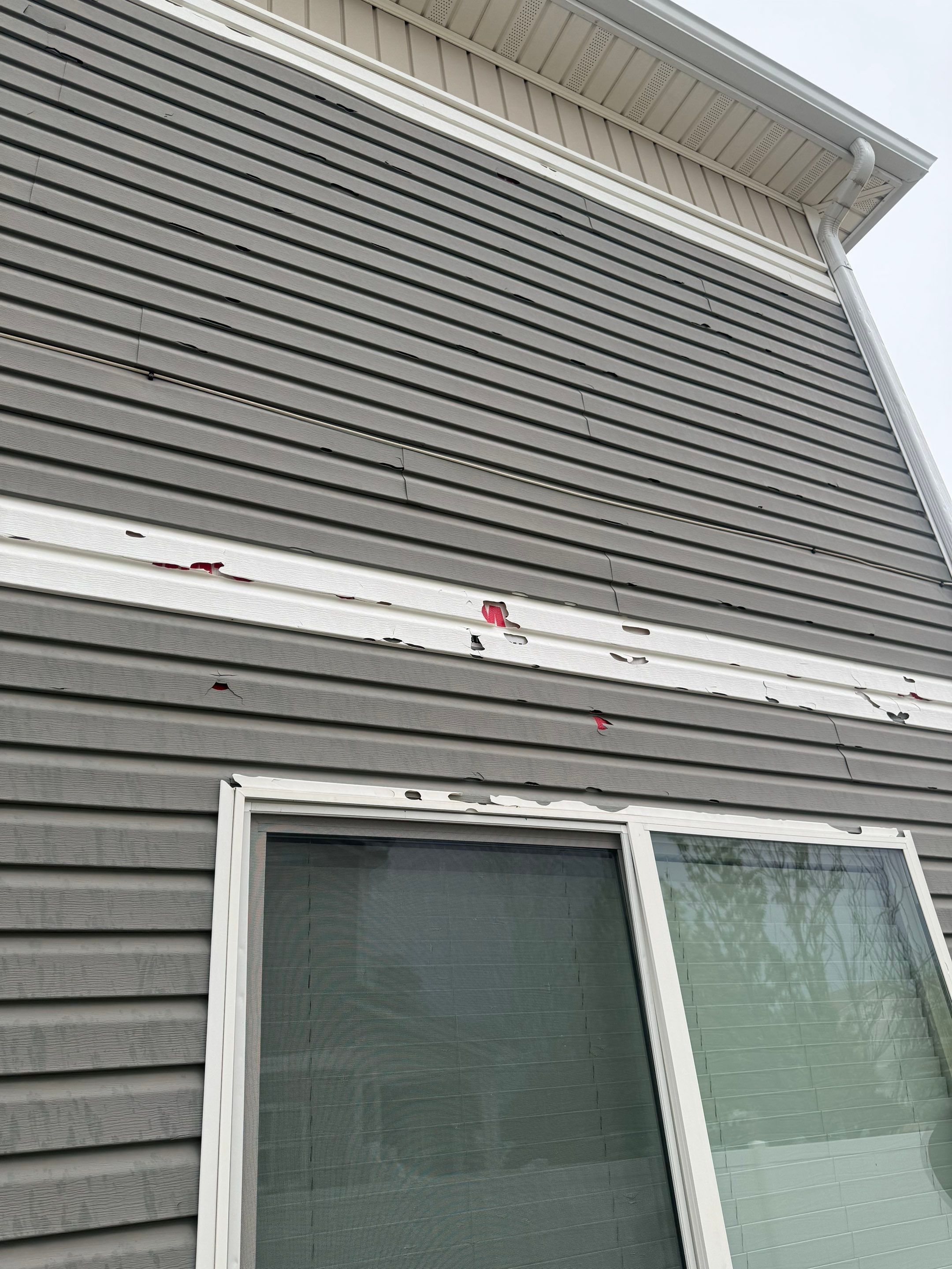 Insurance restoration project - Vinyl by Suchocki Enterprises
