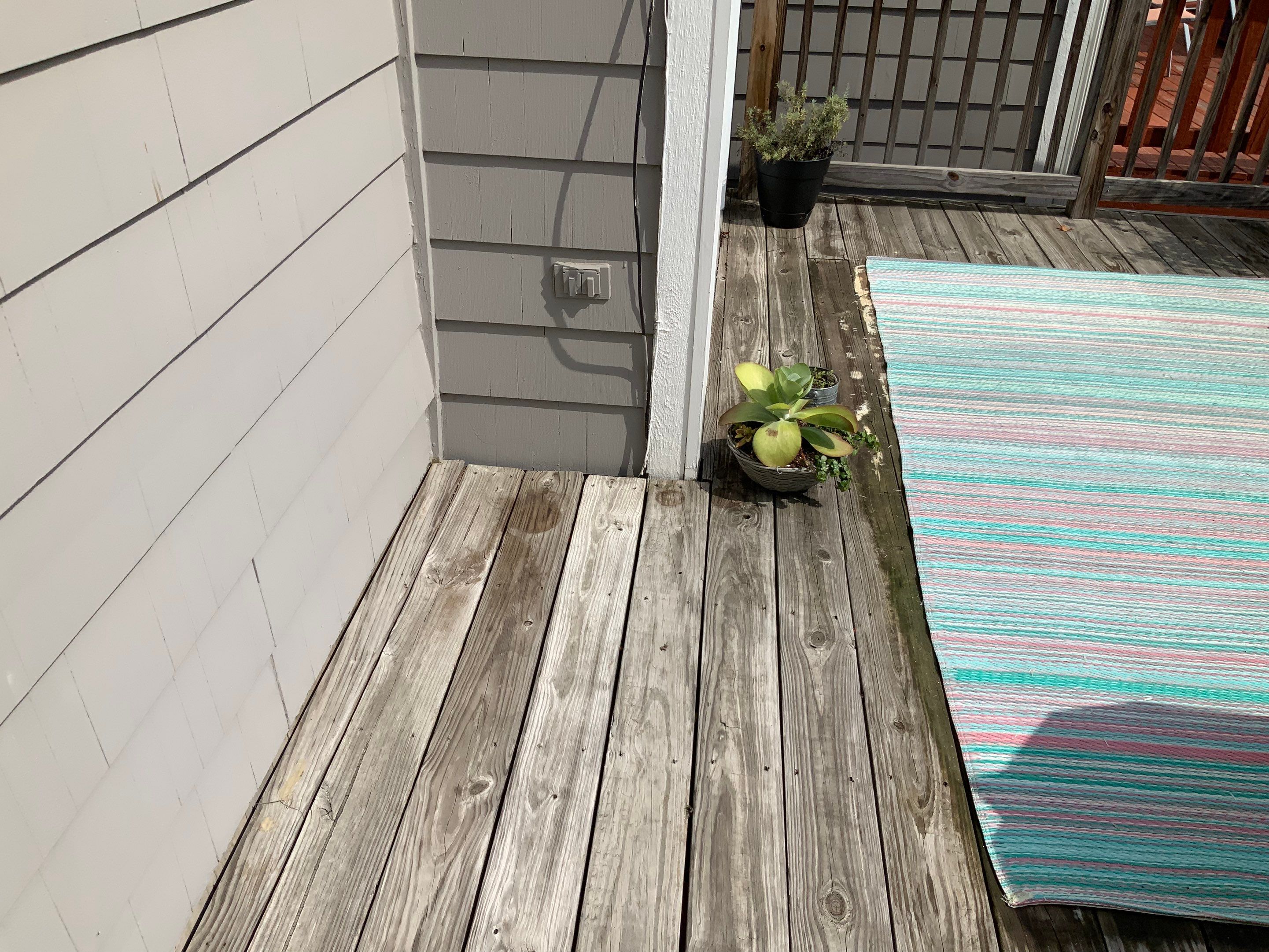 Deck Repair using Olympic Elite stains by Alpha Design Services