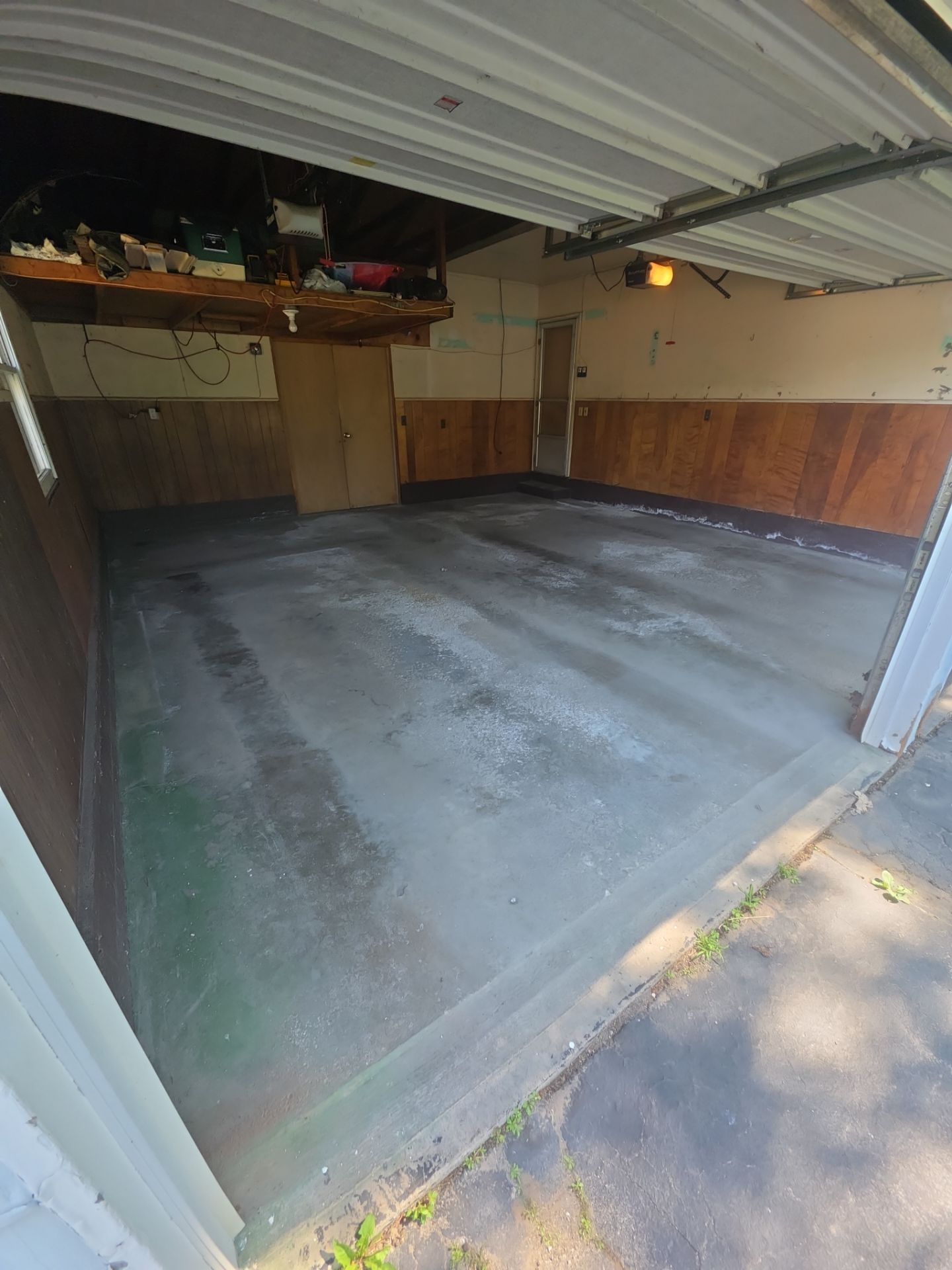 Vintage Zircon Garage Coating by NG Masonry & Construction LLC
