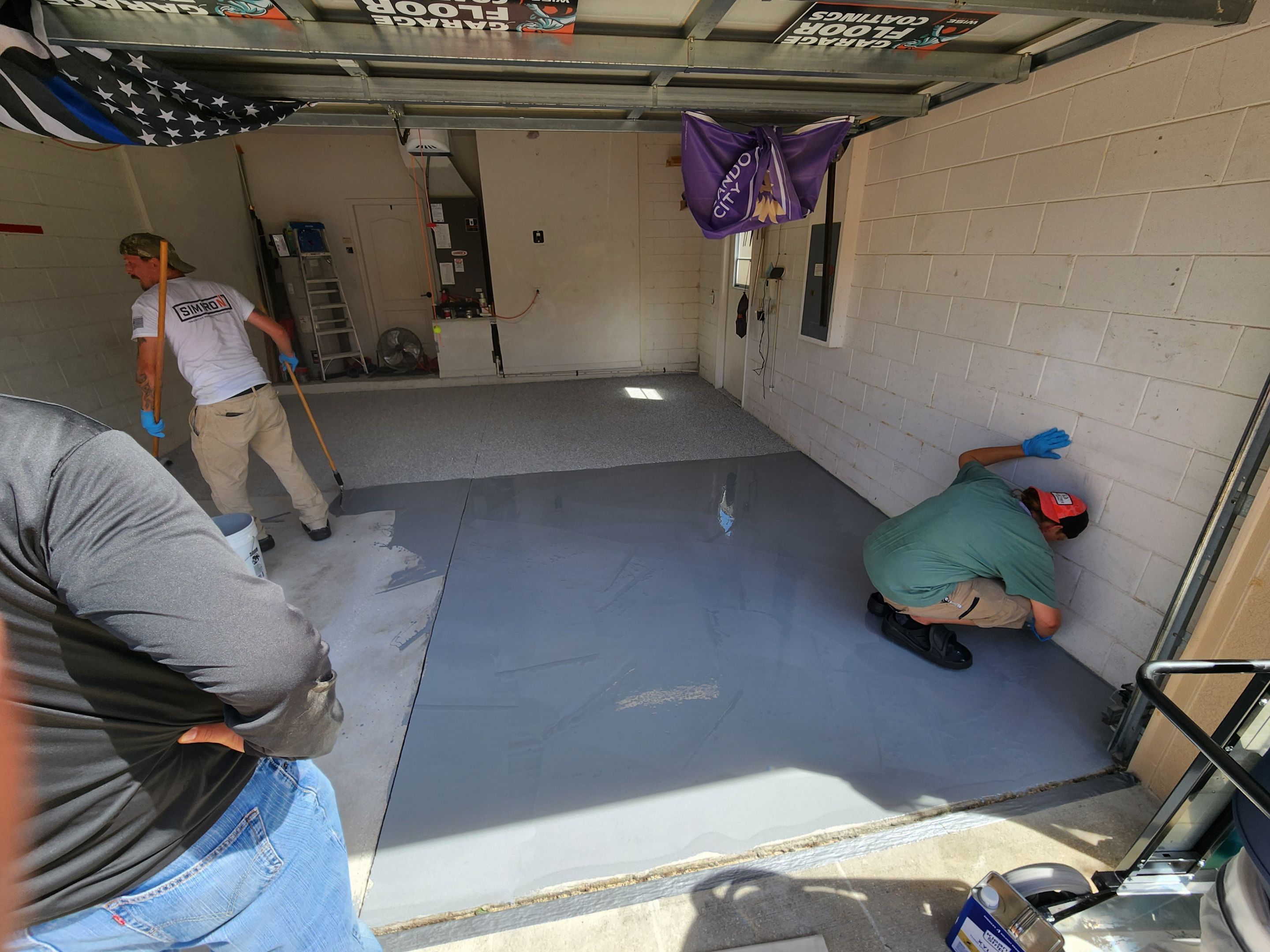2 Car Garage by Revelry Coatings