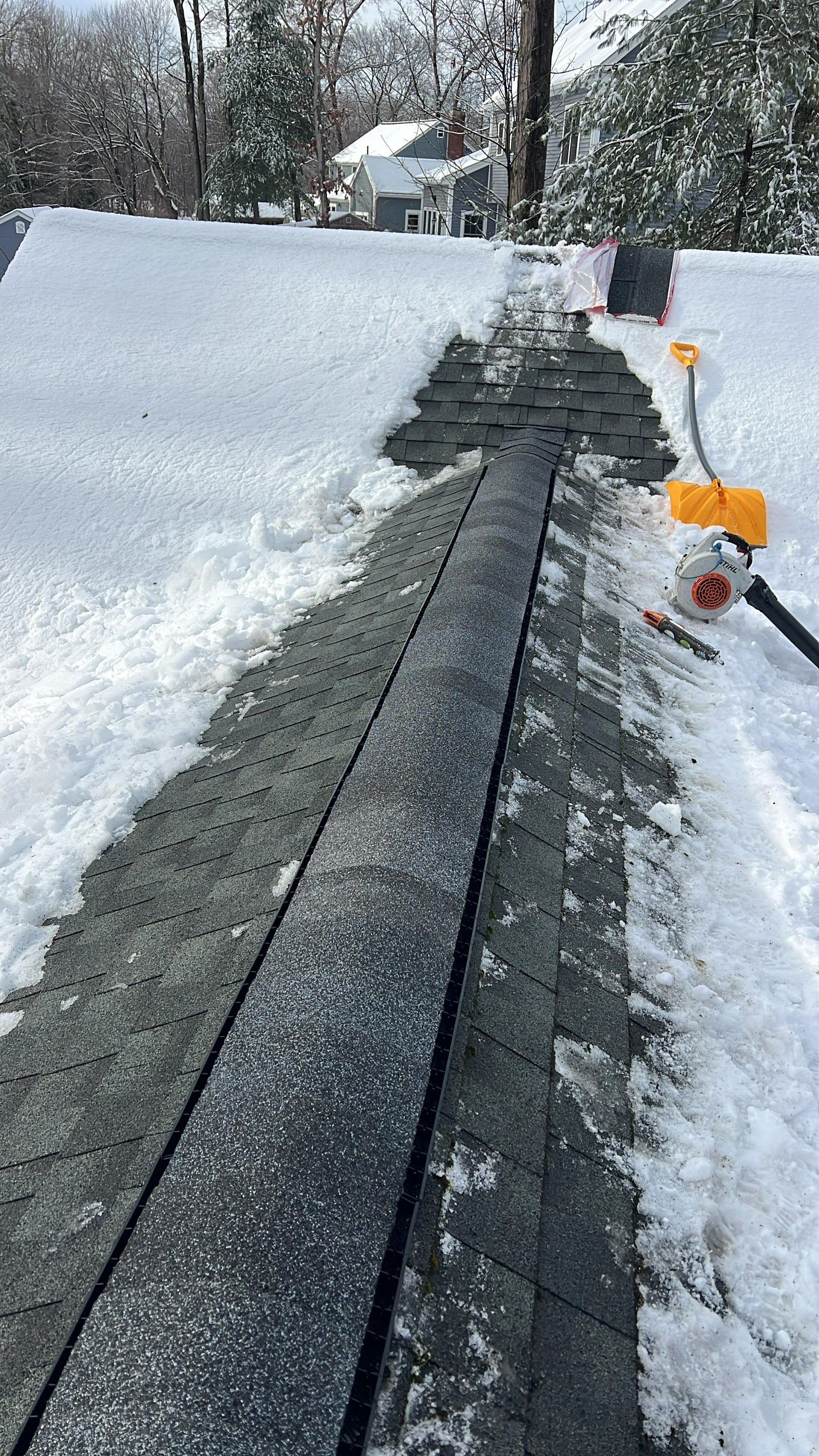 Ridge Vent Replacement & Chimney Re-flashing by Mighty Dog Roofing of Greater Middlesex County