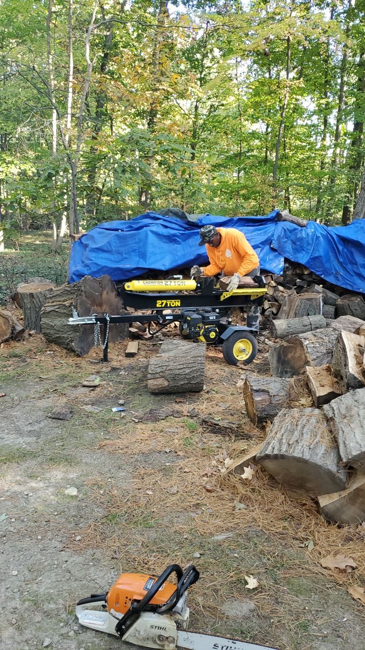 Firewood Delivery  using Seasoned Firewood by Mike Jones & Sons Tree Service LLC 