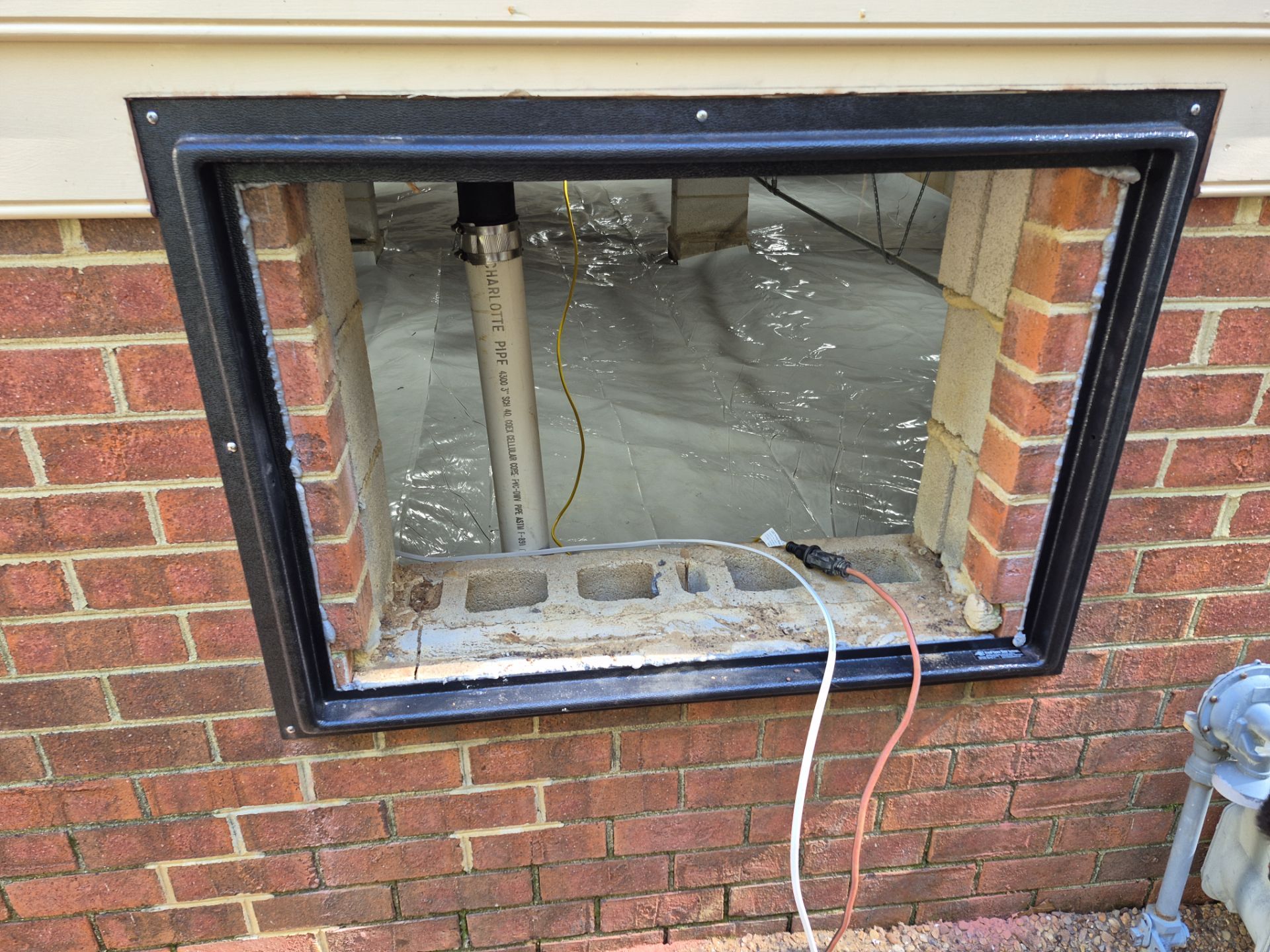 Project in Williamsburg by Patriot Crawl Space Repairs