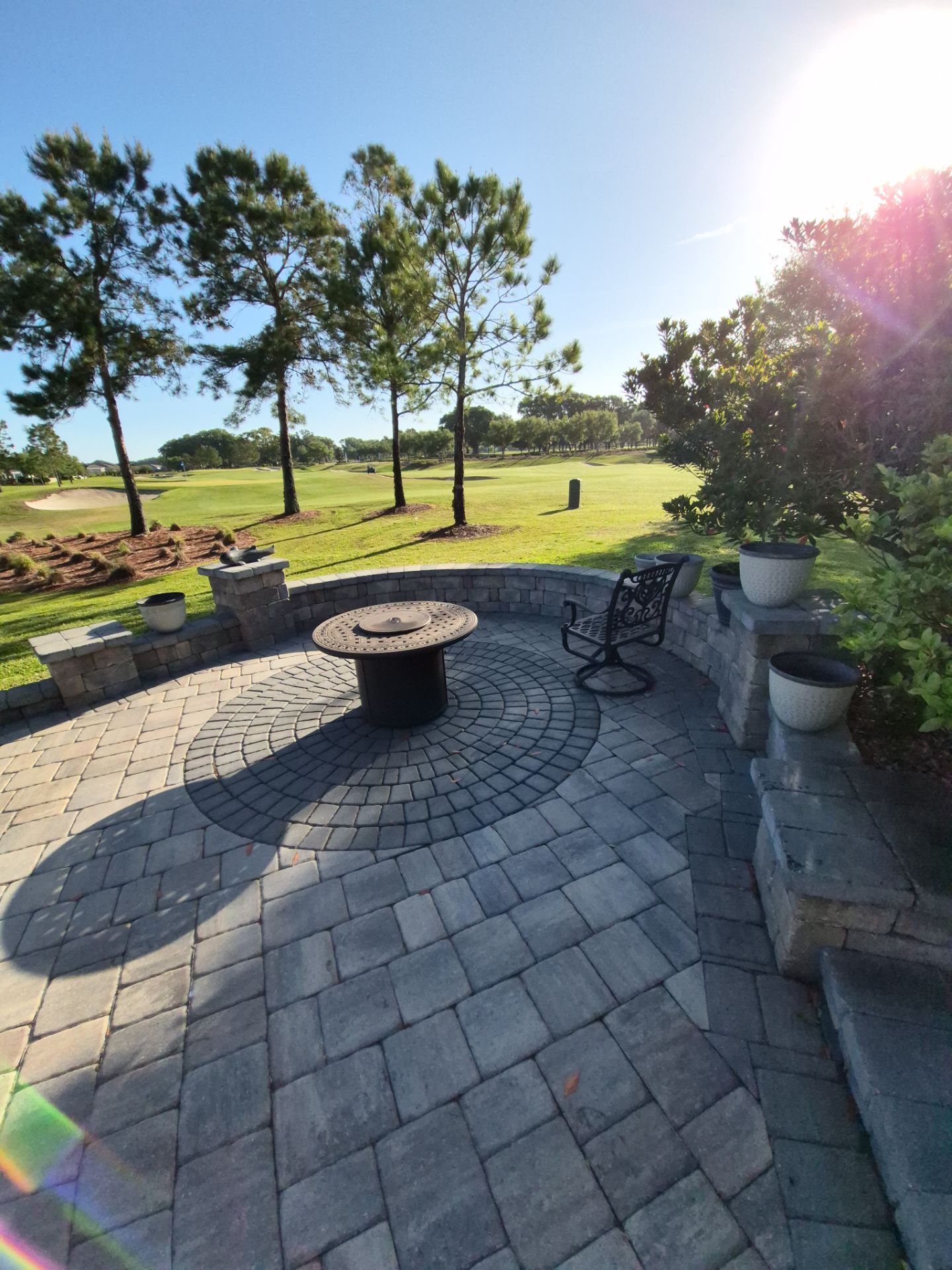 Stone Paver Patio Sealing in Ocala Preserve by Infinite Exteriors LLC