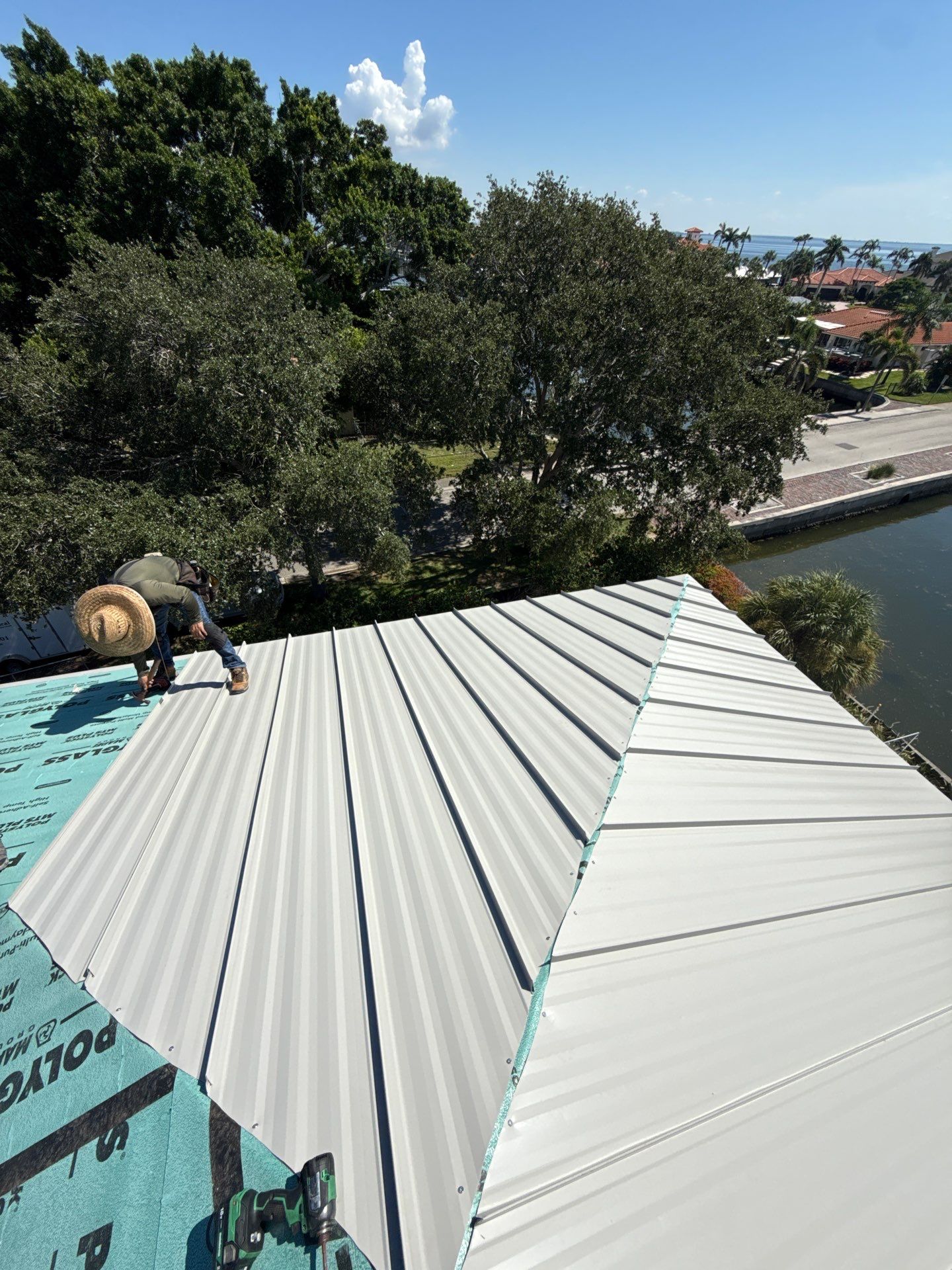 Project in St. Petersburg 33703 by Mitchell Roofing Company LLC