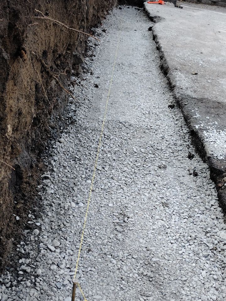 Replacement of existing retaining wall.  by New Horizon Landscapes