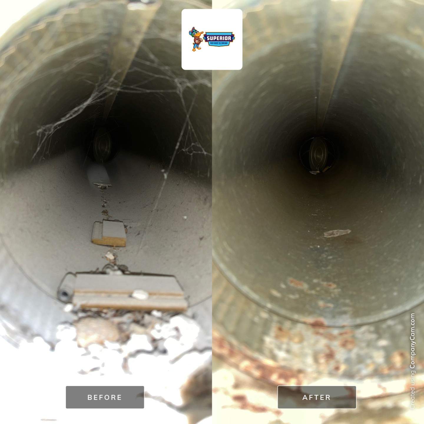 Air Duct Cleaning With a Vacuum Truck in Struthers, OH by Superior Air Duct Cleaning
