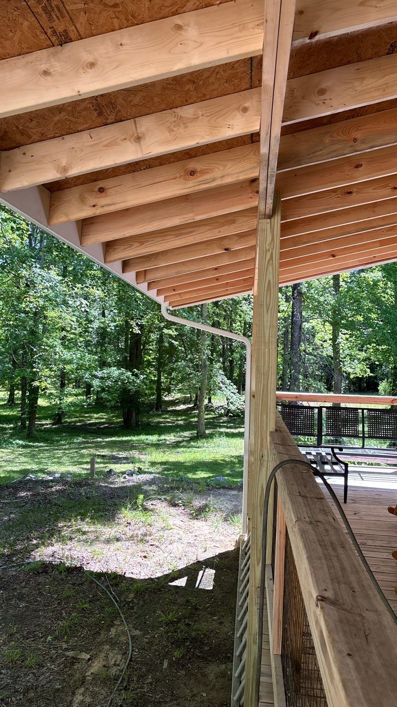 Roof Replacement and cover porch by Deerfield Roofing LLC