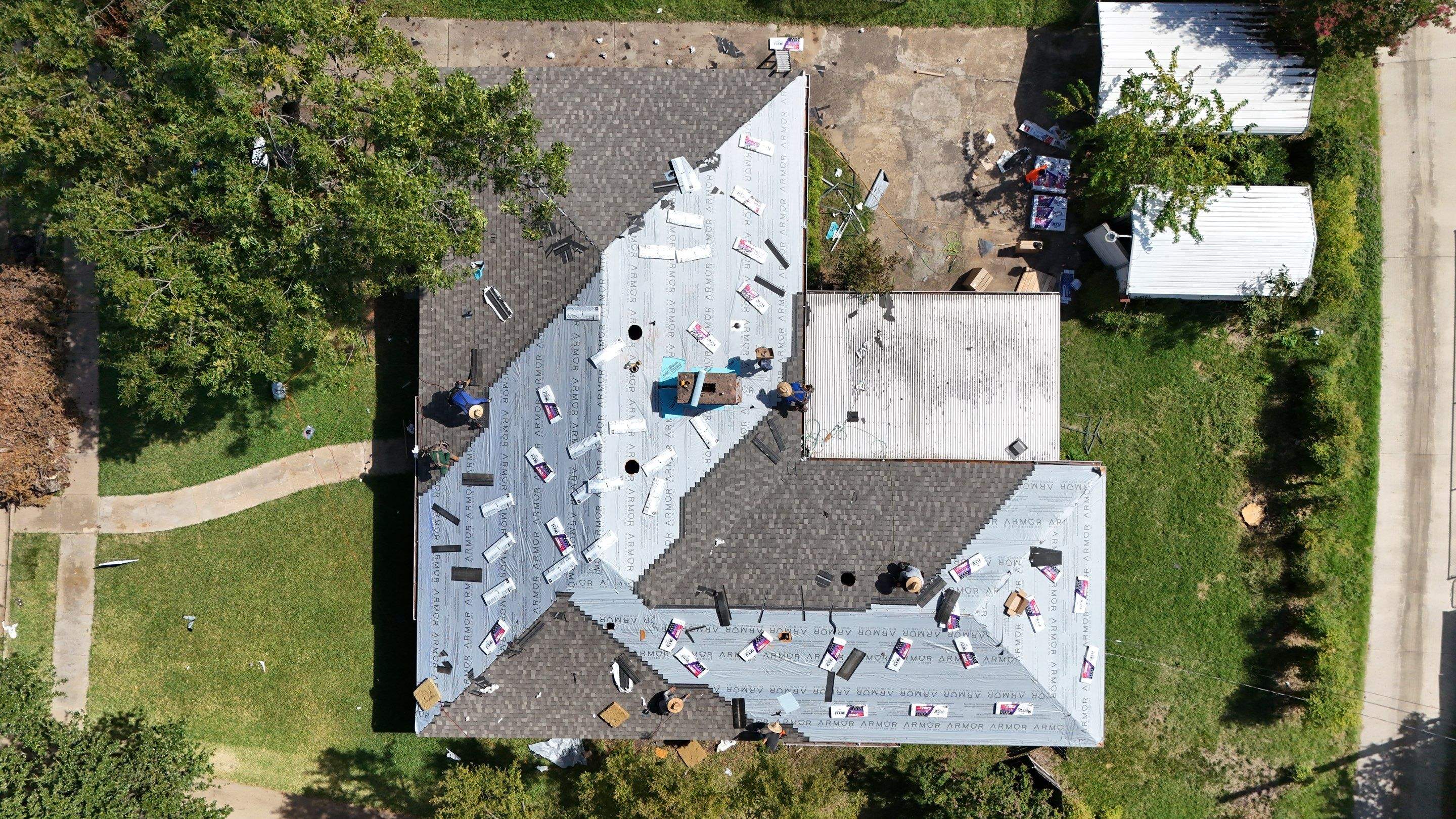 Project in Garland by Armor Roofing | Exteriors