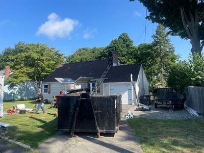 Residential Roofing Installation using Owens Corning Duration Brownwood