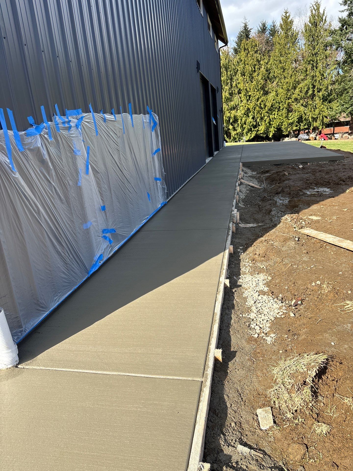 Concrete Walkway Surround and Front Patio | Snohomish  by Jireh Asphalt & Concrete Inc 