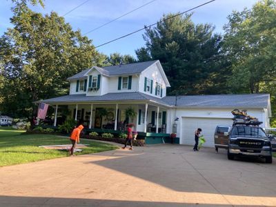 Residential Roofing Installation using GAF Timberline HDZ Oyster Grey