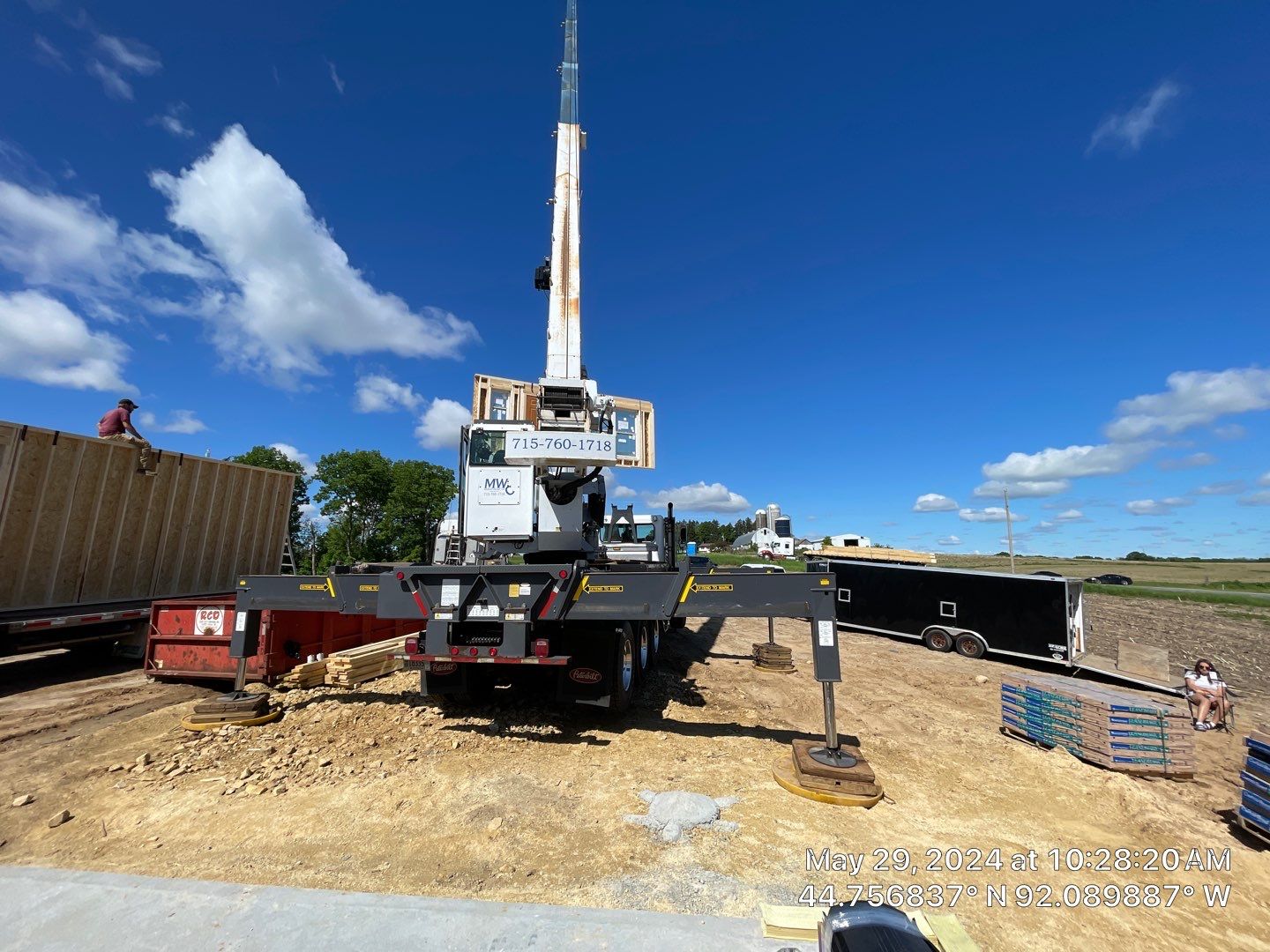 Elmwood, WI Build by Bauer Estates LLC