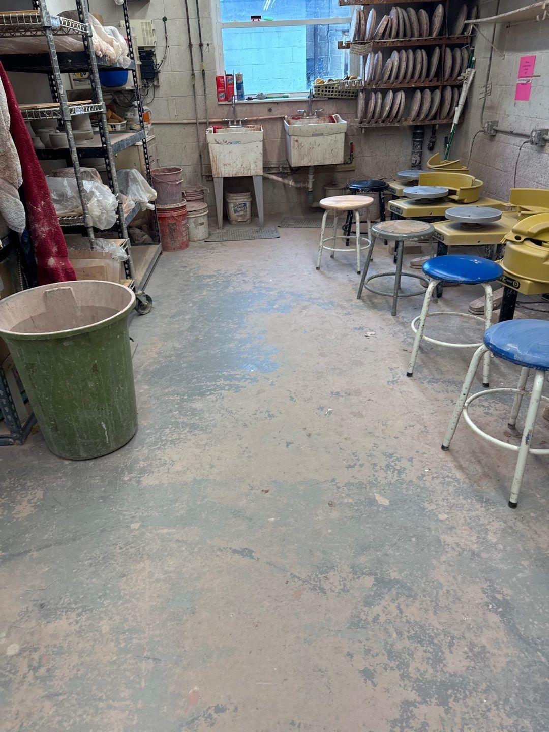 Art School Floor Project in Pittsburgh by Floors in a Day, Inc