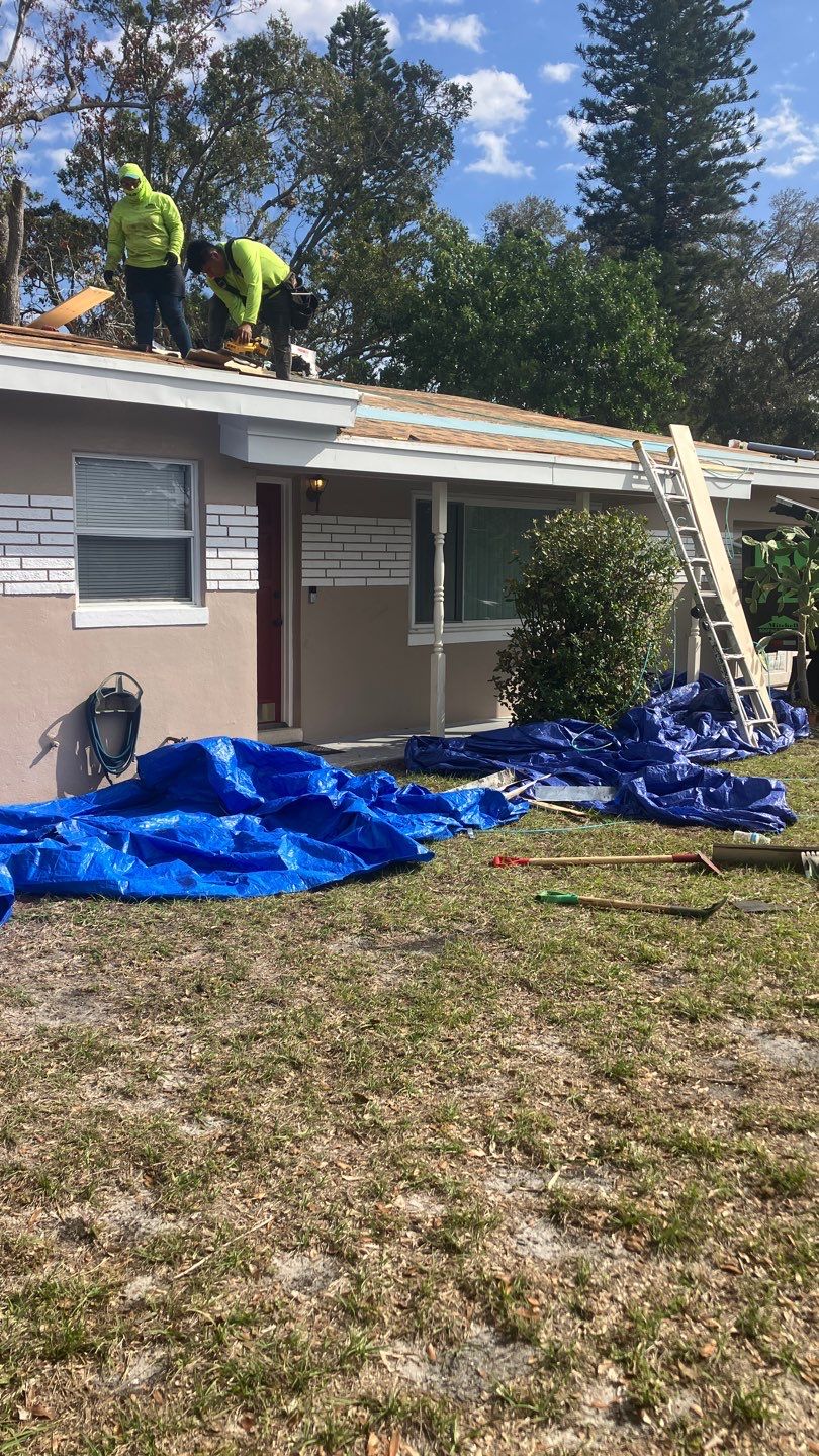 Project in St Pete 33712 by Mitchell Roofing Company LLC 