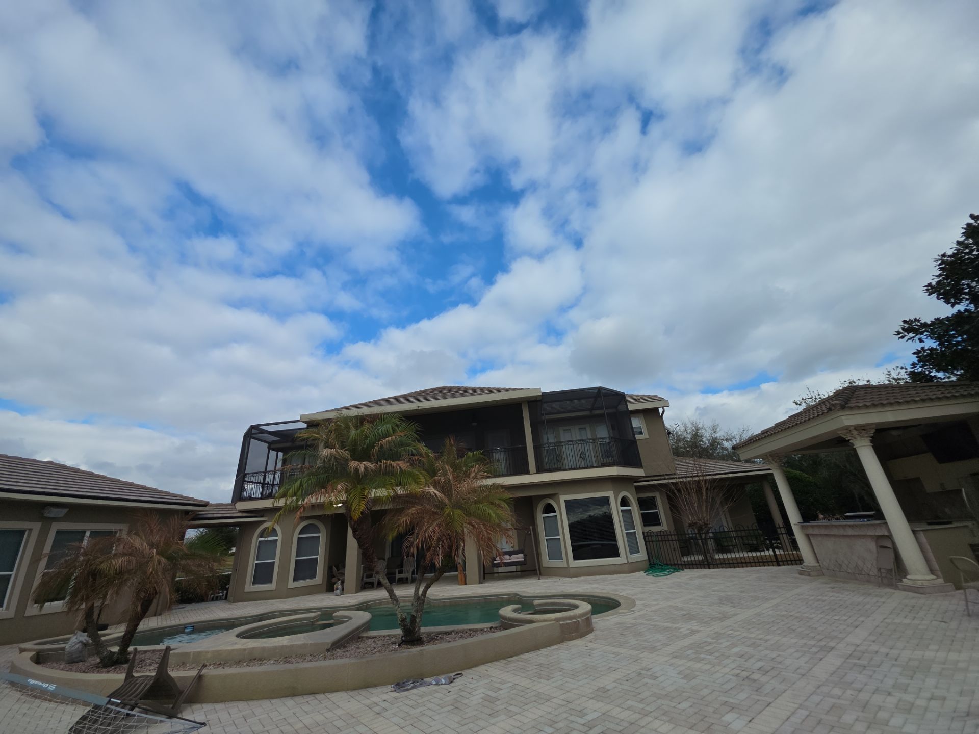 Mediterranean Tile Roof Replacement and Leak Remediation in Orlando by Fortified Roofing Solutions Corp.