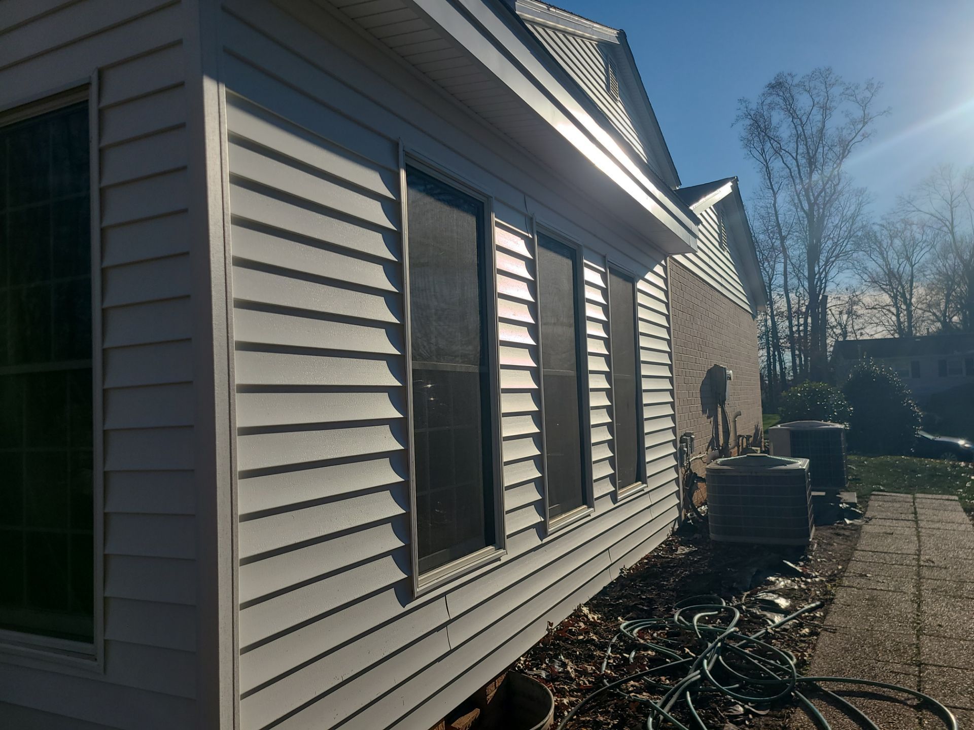 Springfield CertainTeed Charcoal Black Roof & CertainTeed Colonial White Siding by RM Banning, Inc.