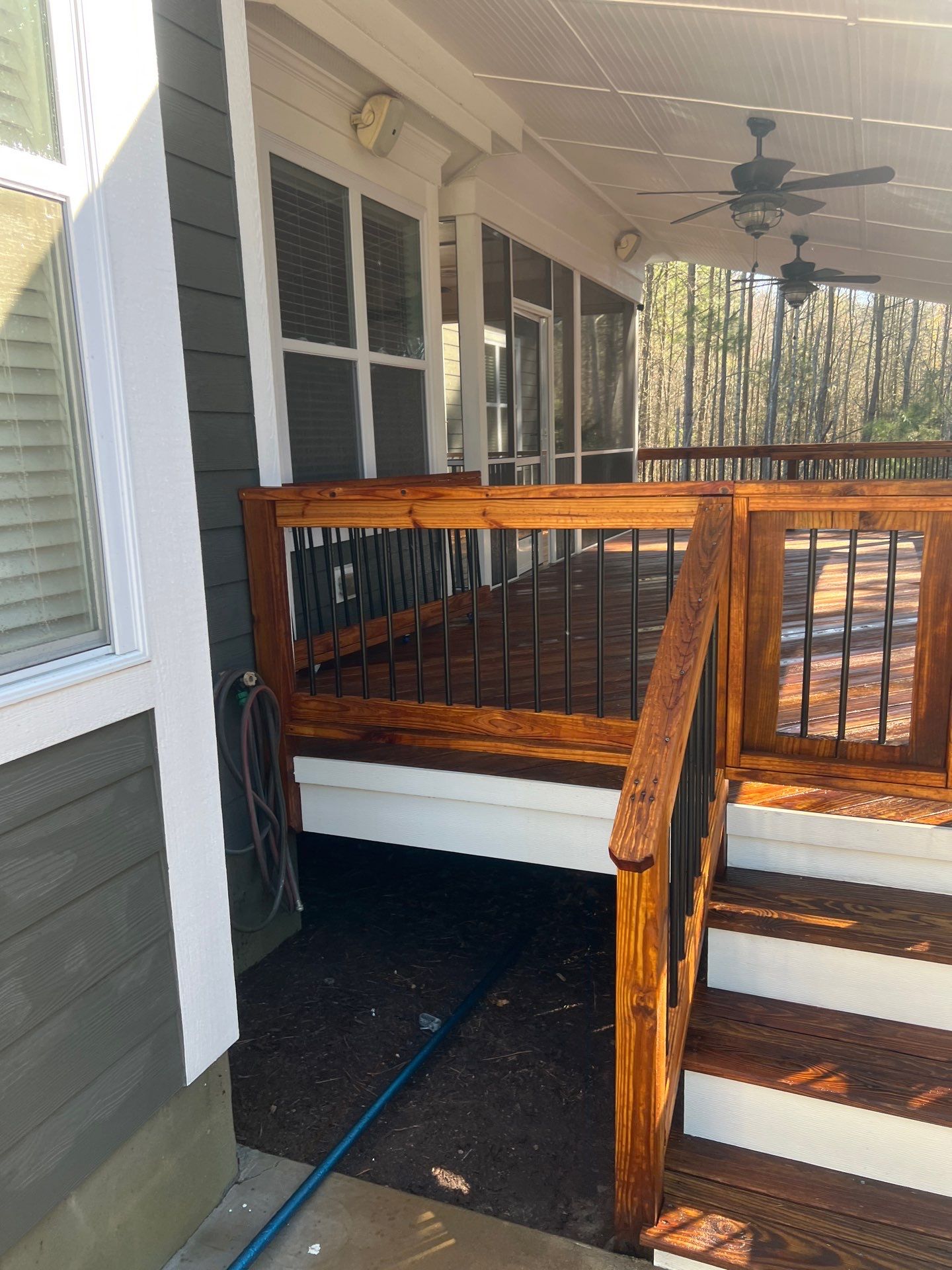 Weathered Deck using Wood Sealant by DuraSeal