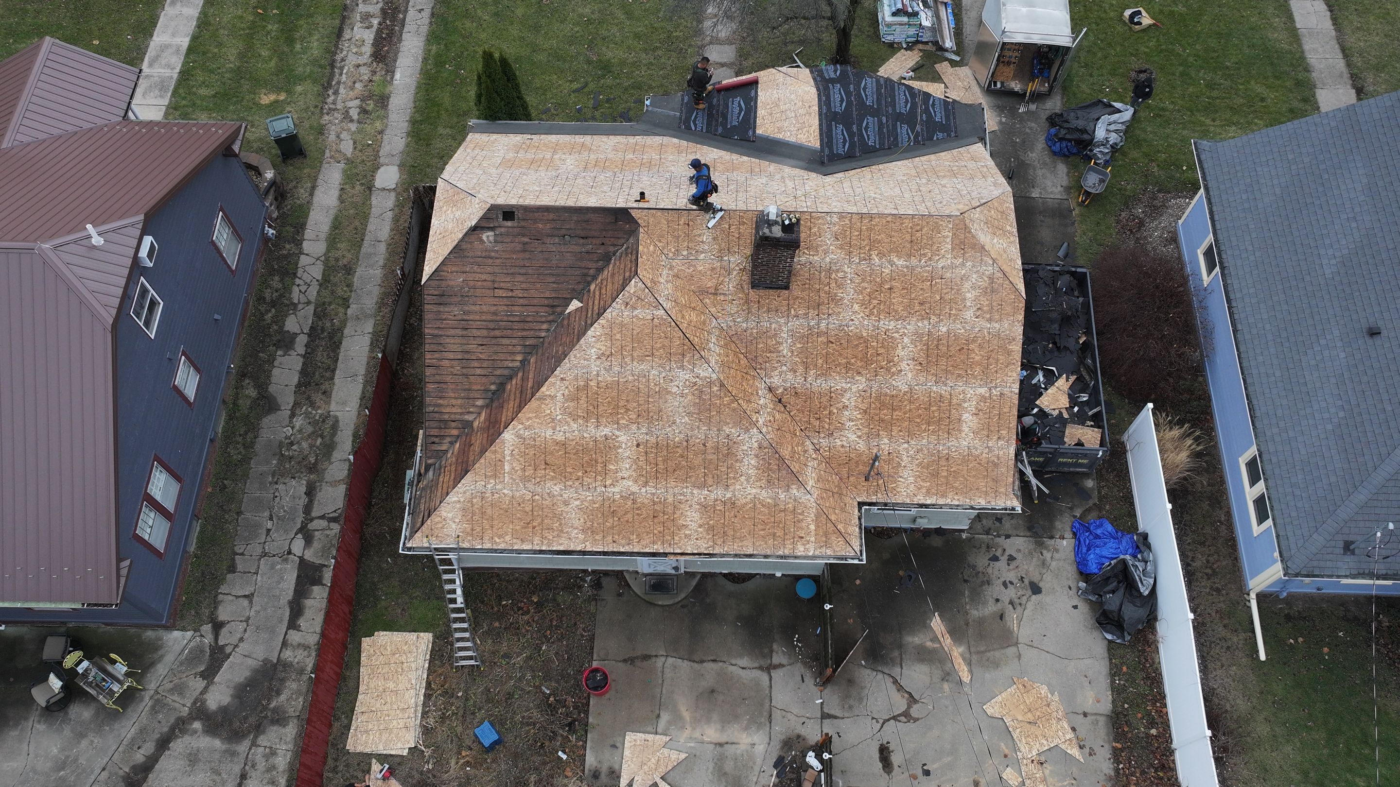 Roof Replacement in Oskaloosa by Hammes Restoration LLC 
