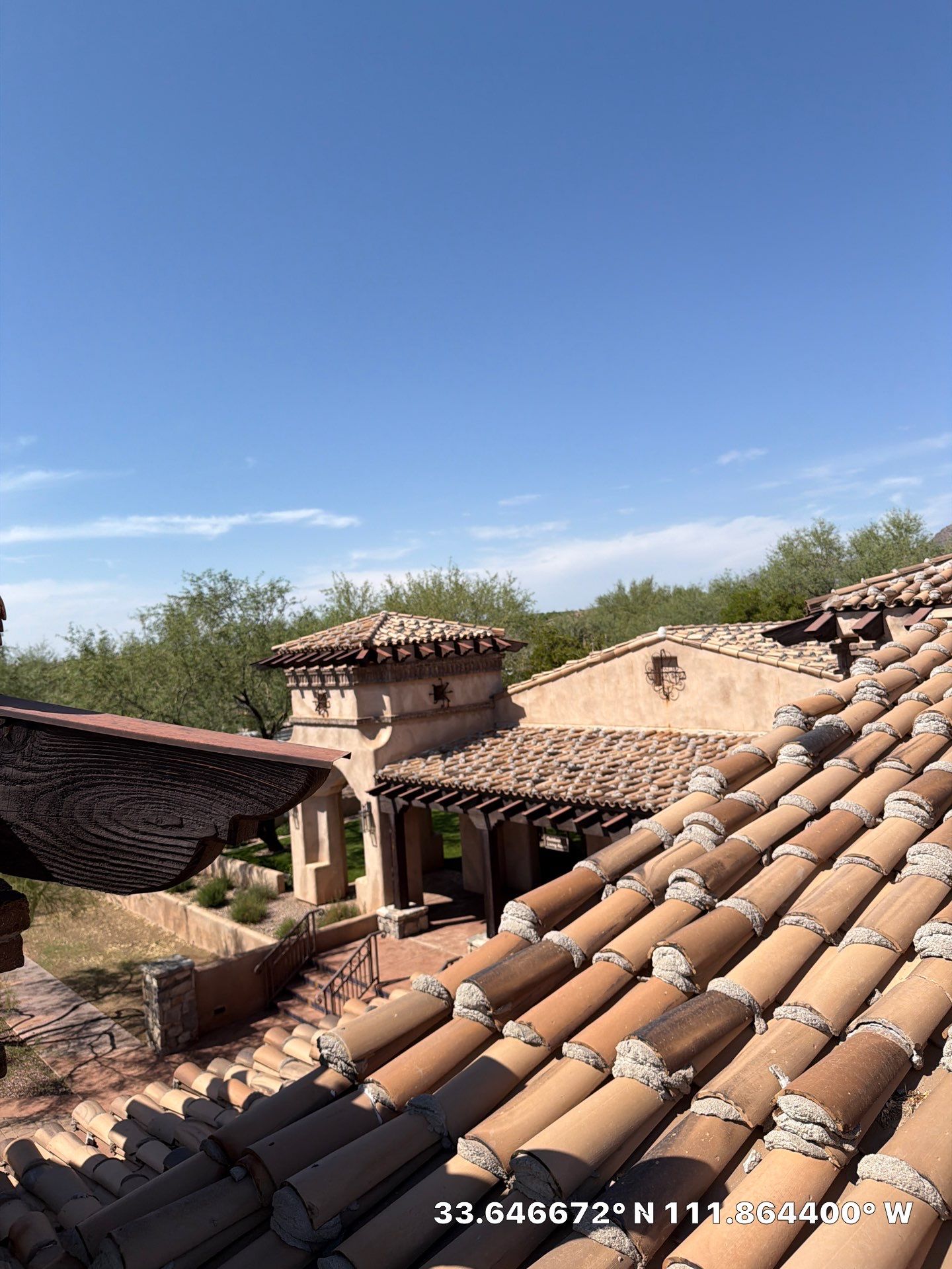 Project in Scottsdale, AZ by Saint Roofing