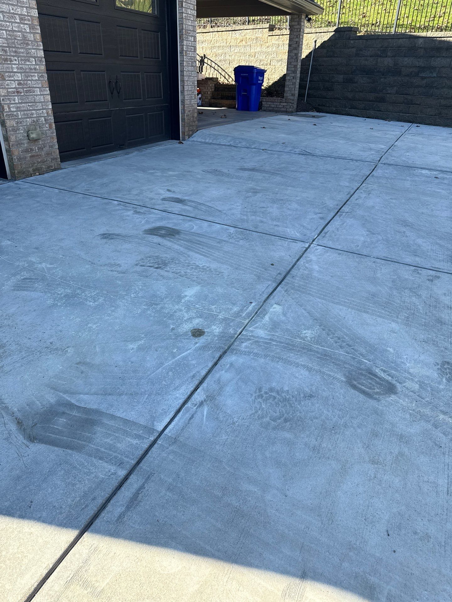 Steep Driveway Project in Sarver by Floors in a Day, Inc