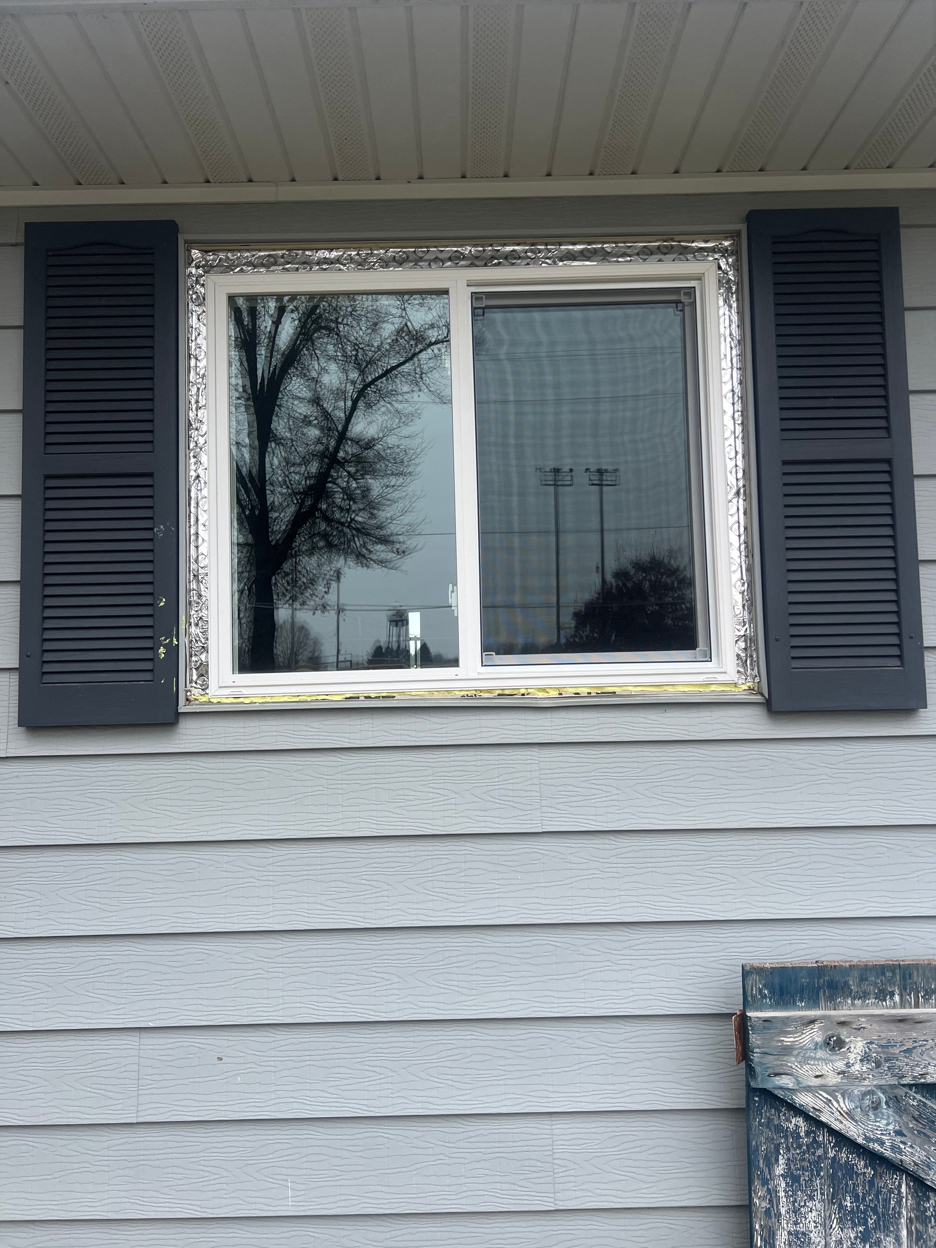 Window installation by United Windows and Siding LLC
