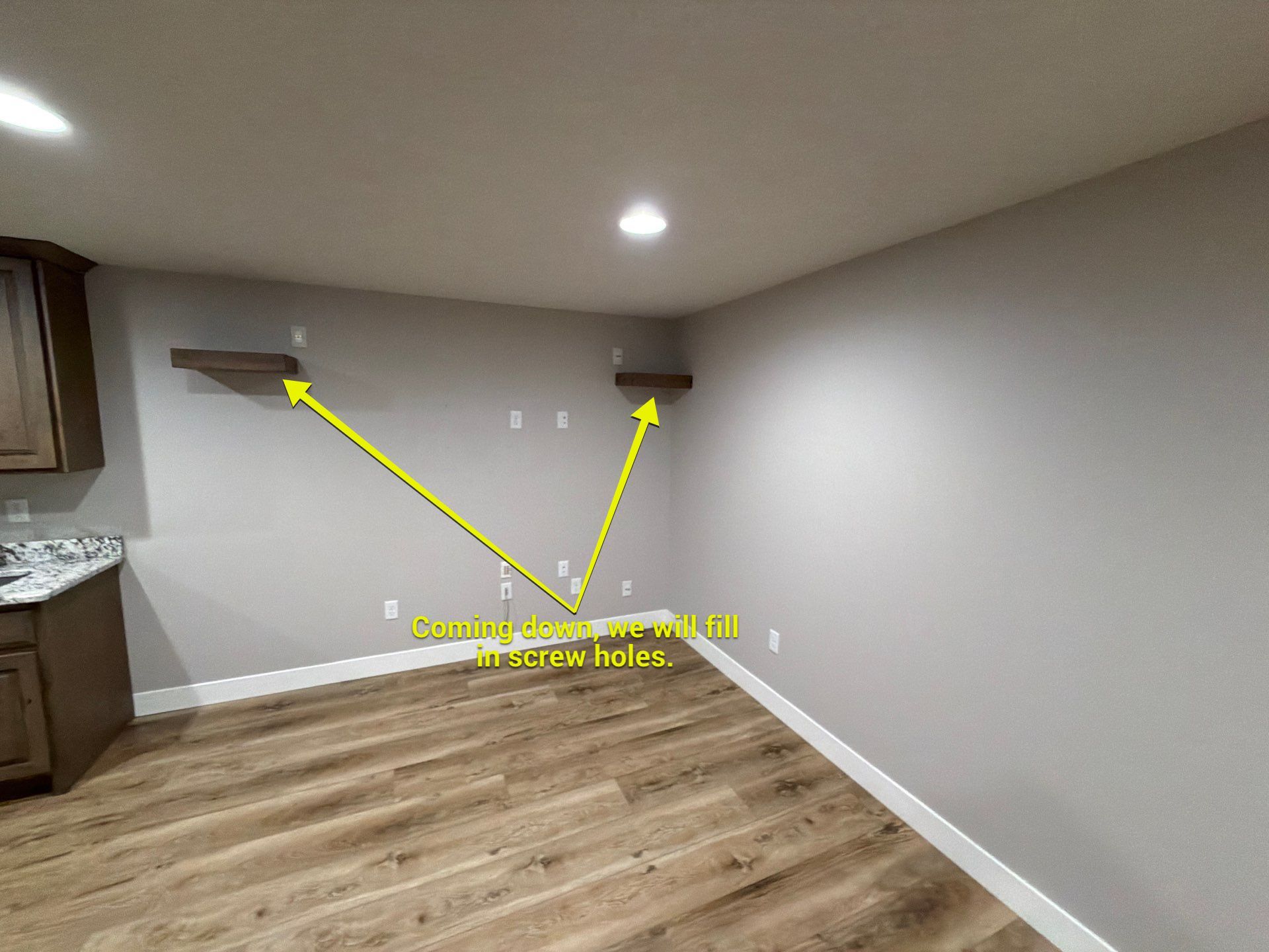 Sioux Falls Interior Finishing  by Select Painting, Coatings & Garage Cabinets