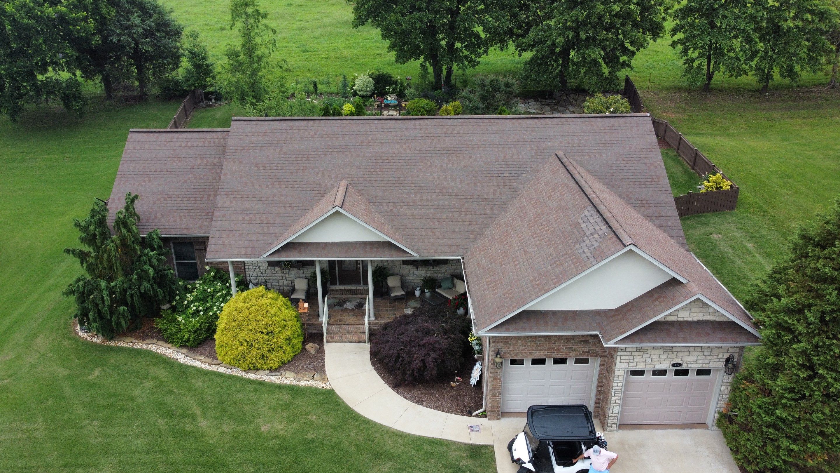 Residential Roofing + Gutters & Downspouts Install  by Titan Commercial & Residential Roofing 