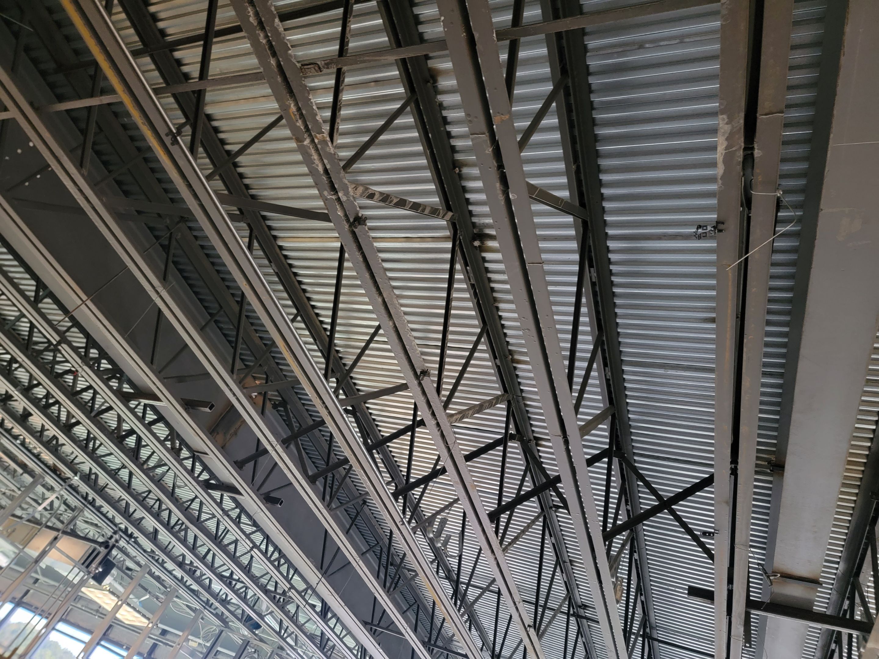 Opening up Elevated Floor for Stair Way install by Alsip Locating Service, LLC