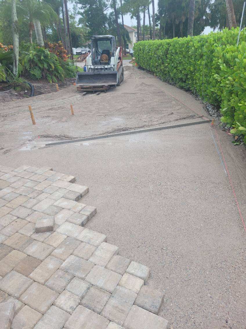 Stuart Showcase: Turning Concrete Chaos into Paver Perfection by Alpha Zeta Enterprises Inc