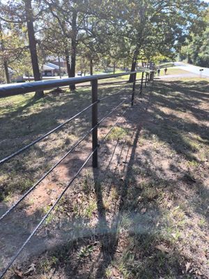 Iron Fence Repaint – Kilgore, Tx